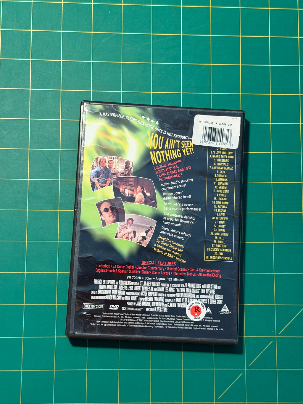 Natural Born Killers - DVD, Used Good