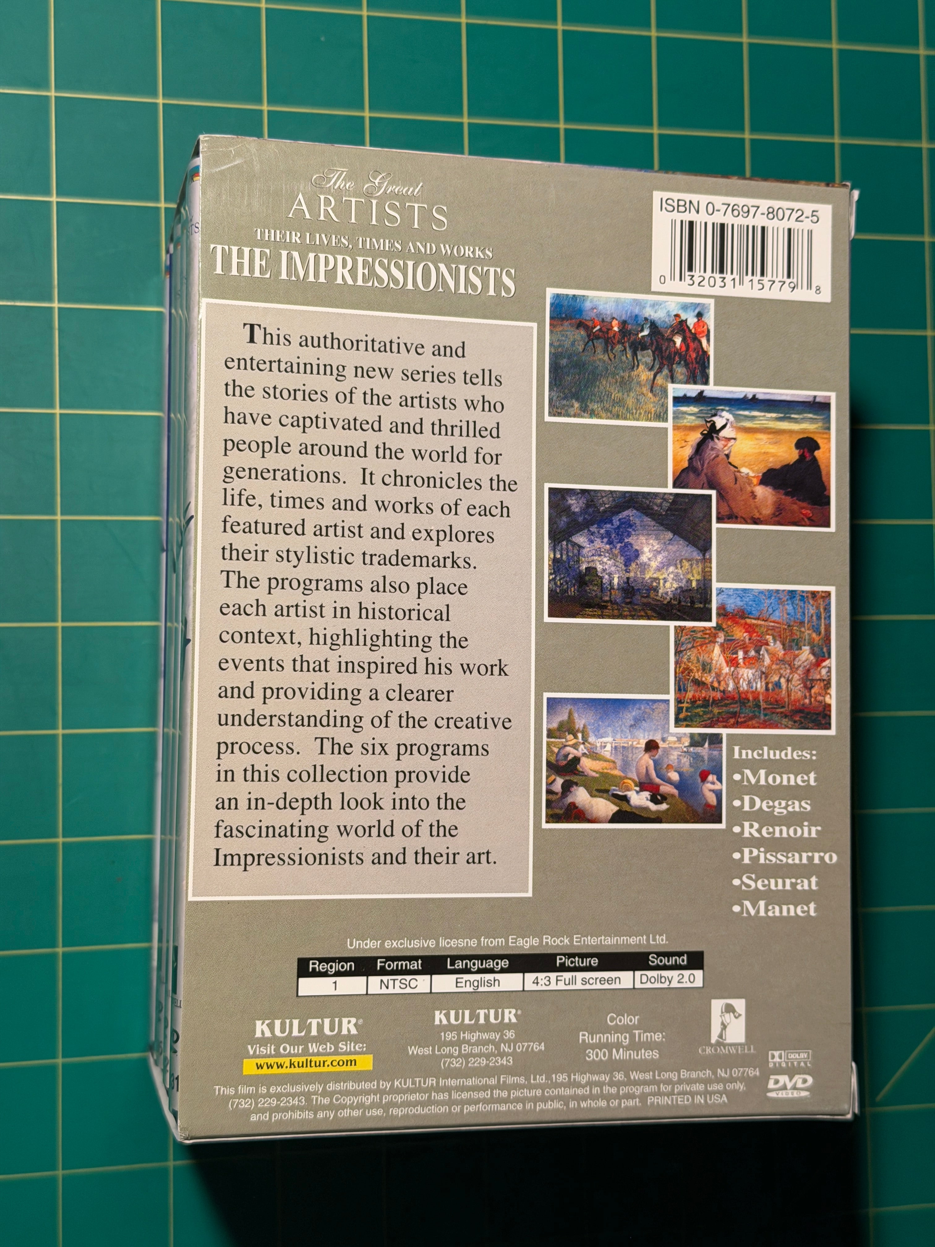 The Impressionists Box Set - DVD, Used Good