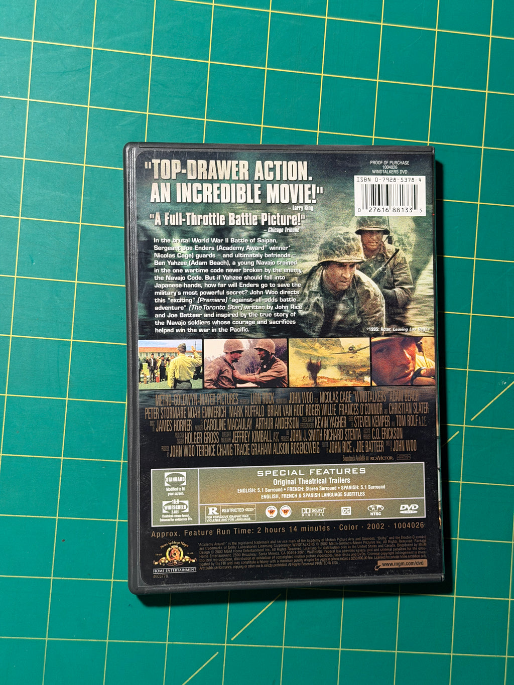Windtalkers - DVD, Used Good