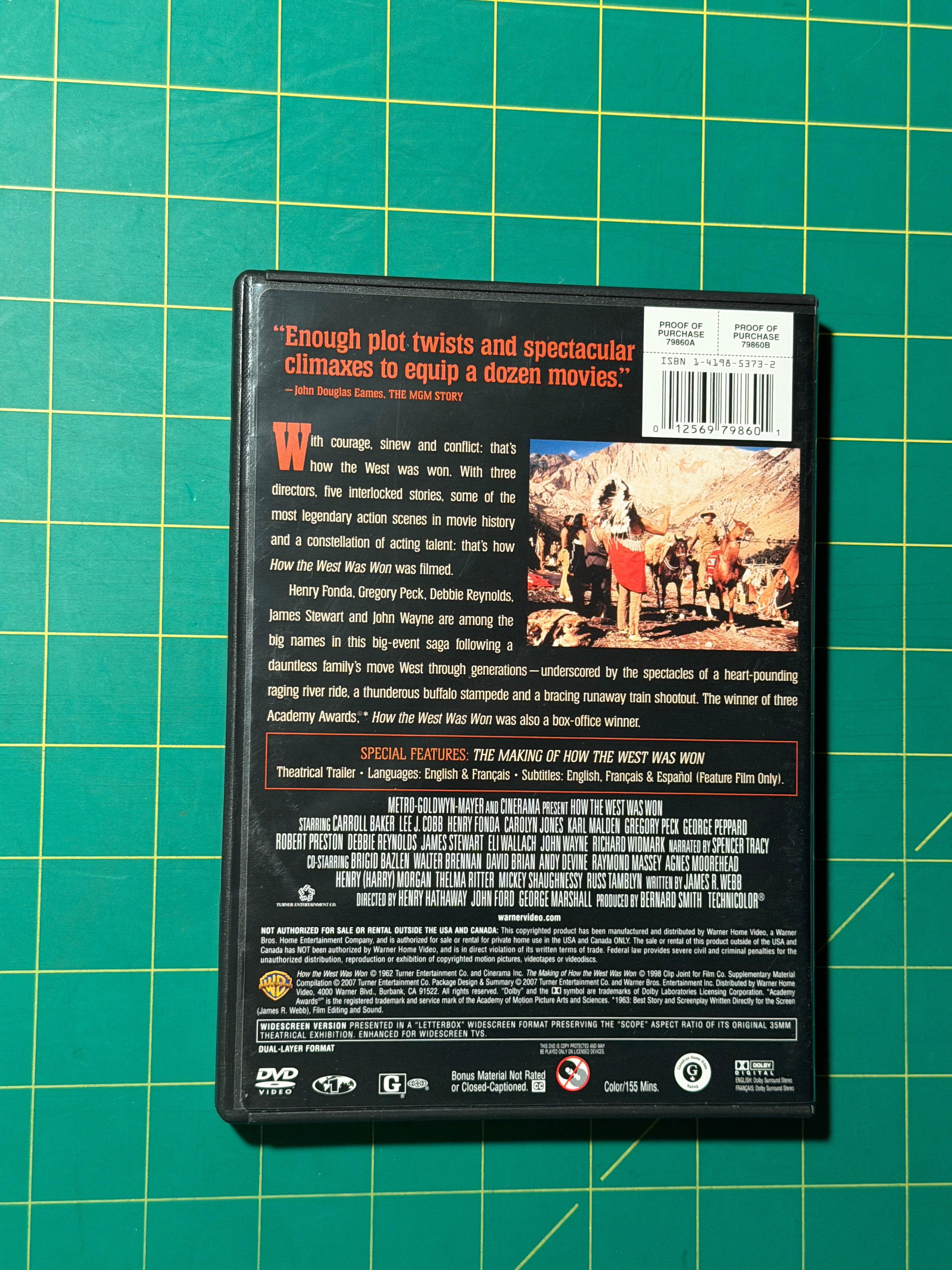How the West Was Won - DVD, Used Good