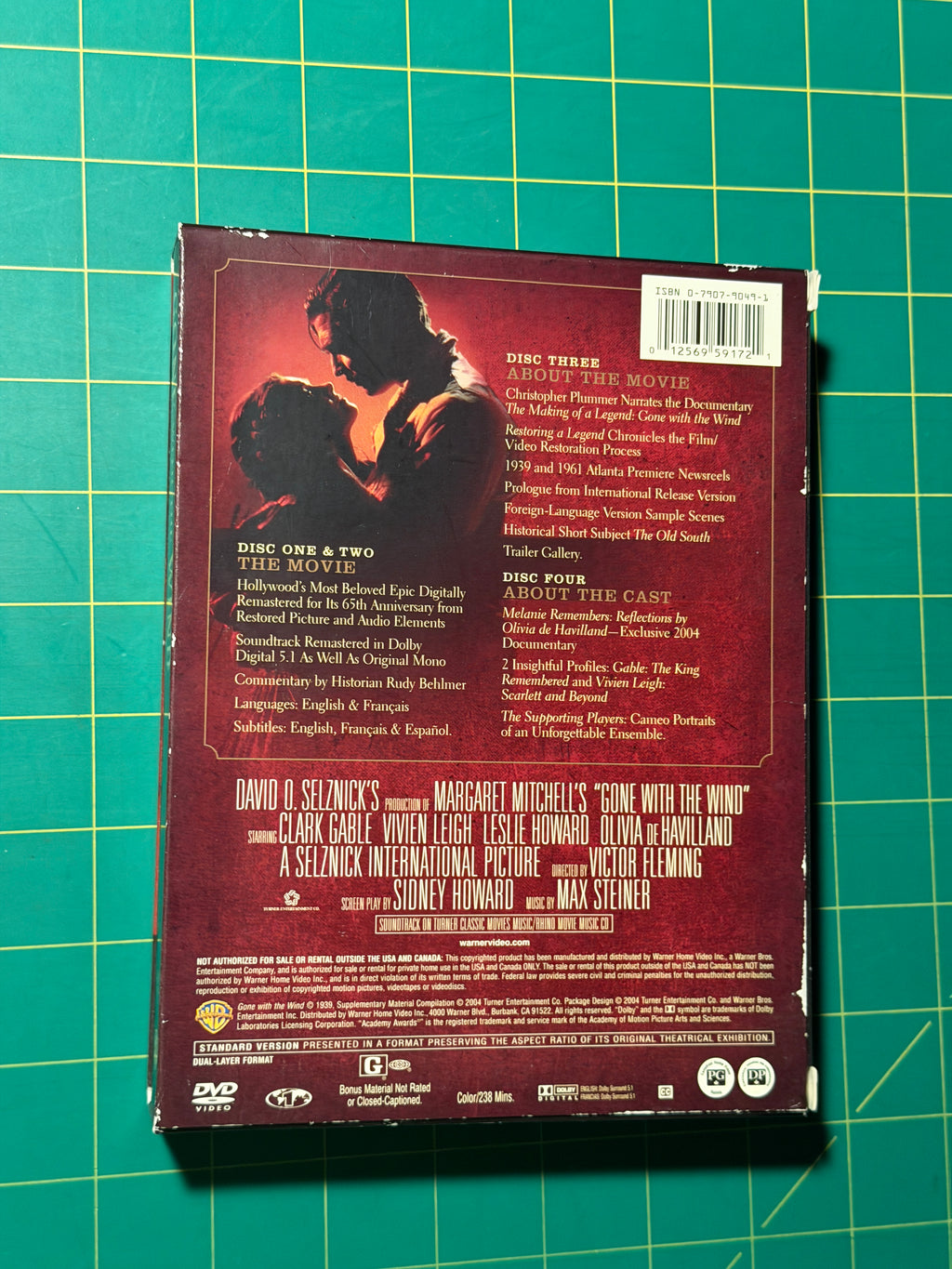 Gone with the Wind - DVD, Used Good