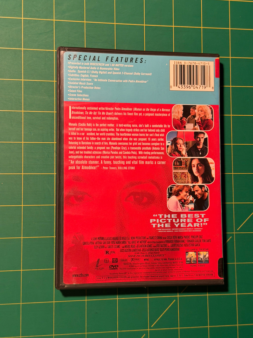 All About My Mother - DVD, Used Good