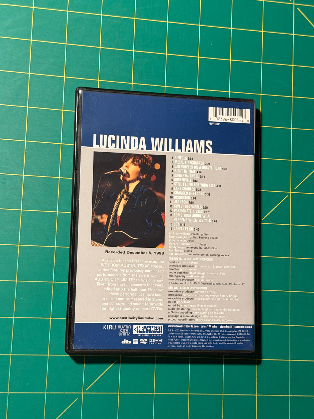 Live from Austin, TX: Lucinda Williams - DVD, Used Good