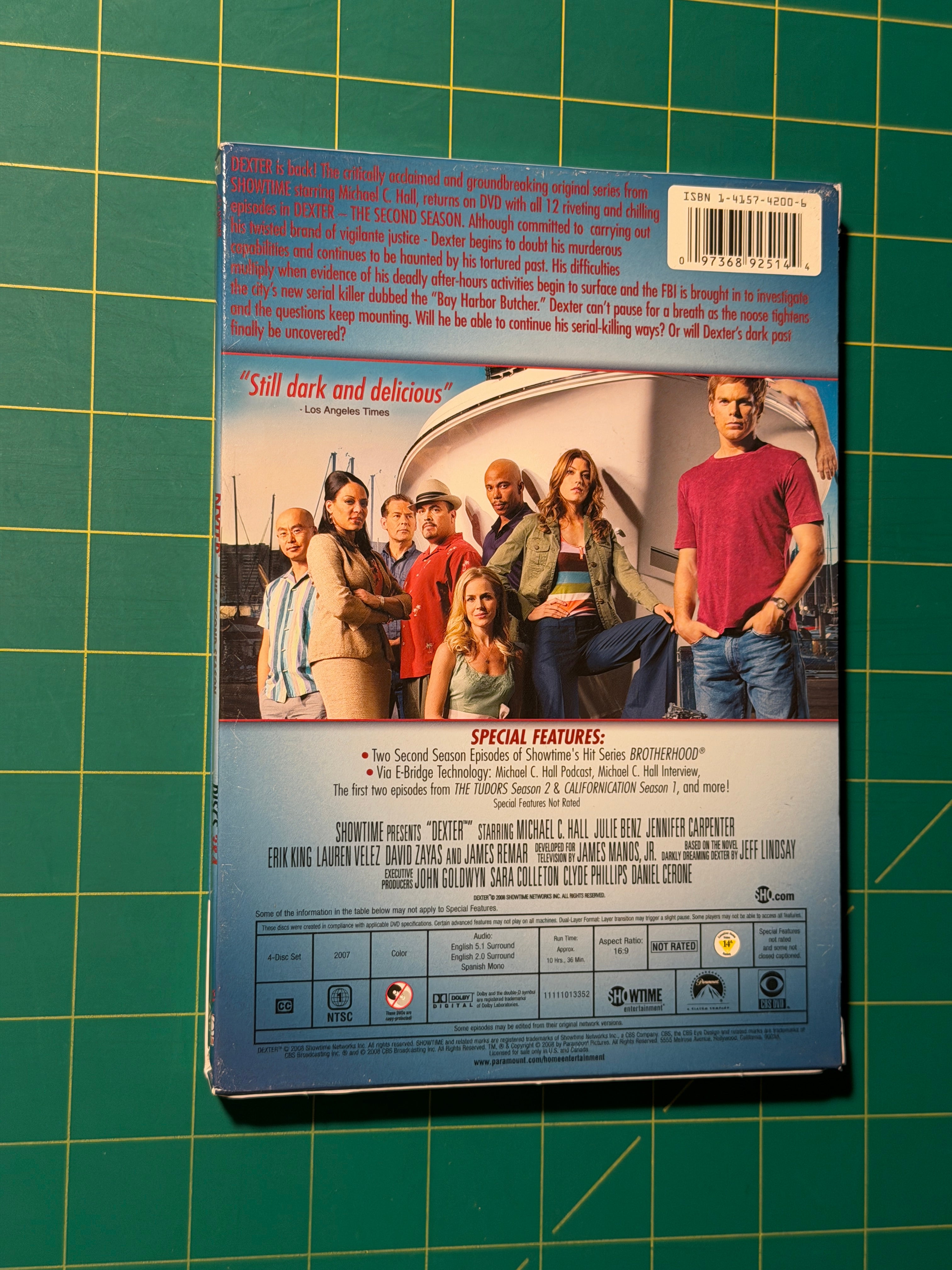Dexter: The Second Season - DVD, Used Good