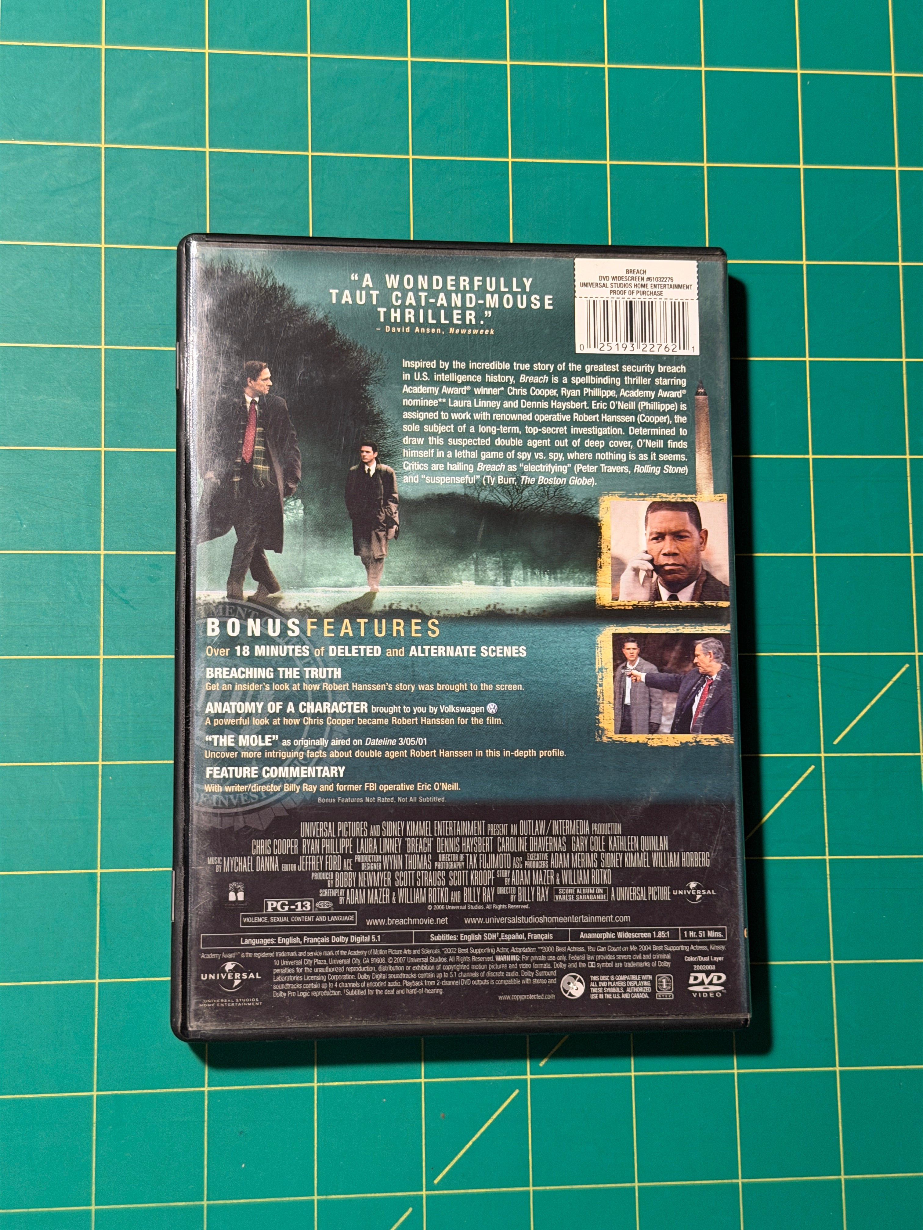 Breach - DVD, Used Good