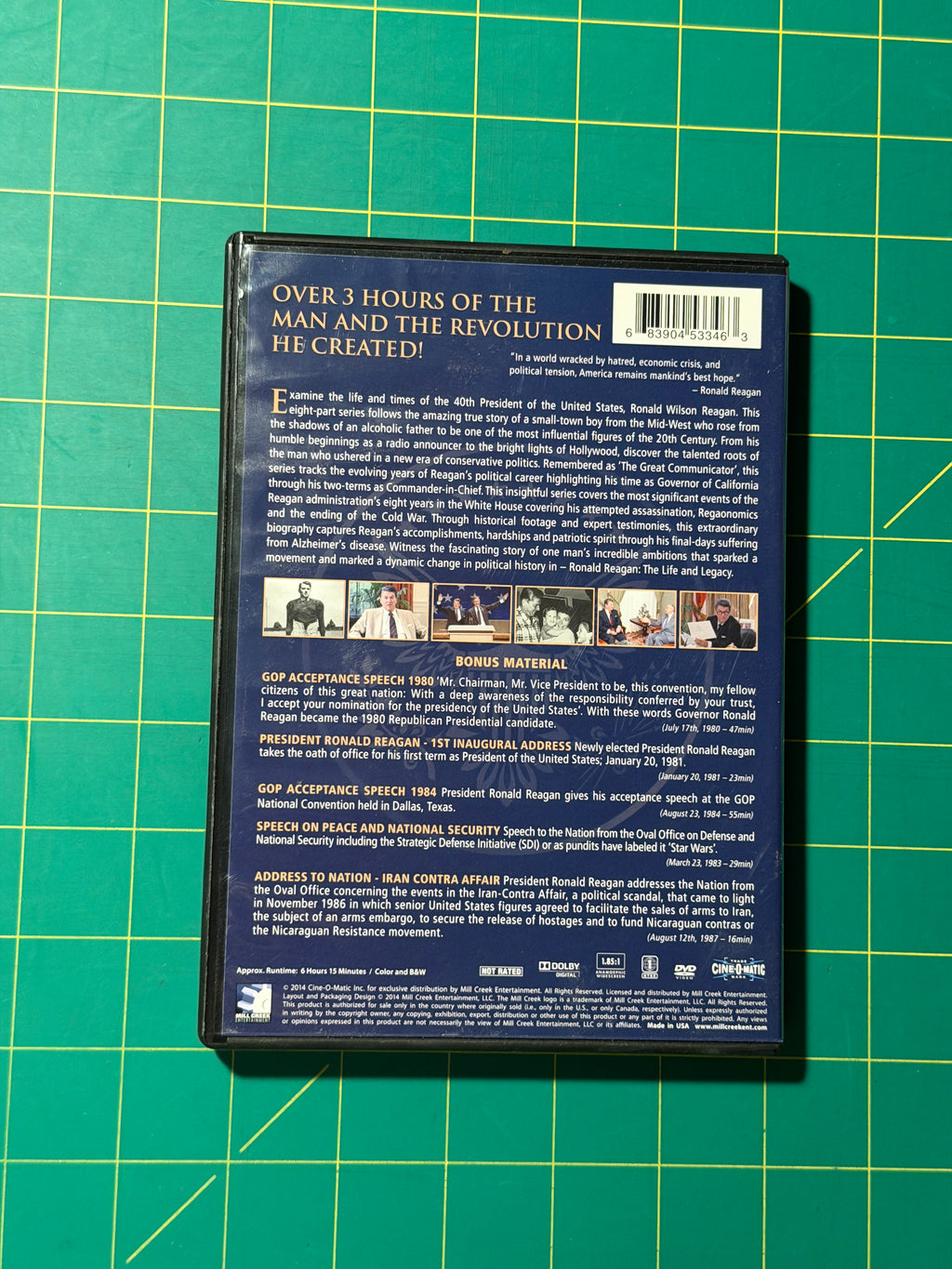 Ronald Reagan: The Life and Legacy - DVD, Used Good