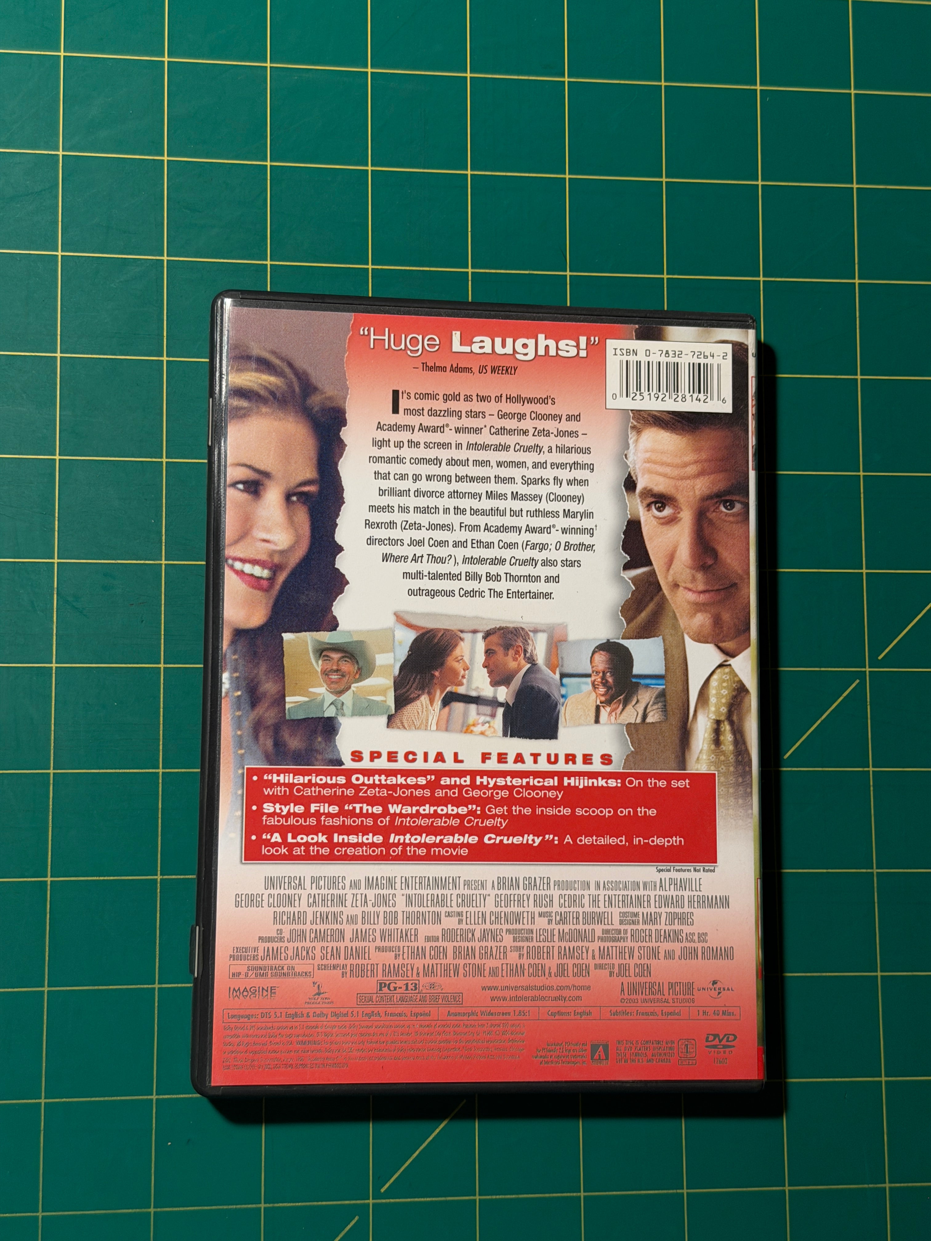 Intolerable Cruelty - DVD, Used Good
