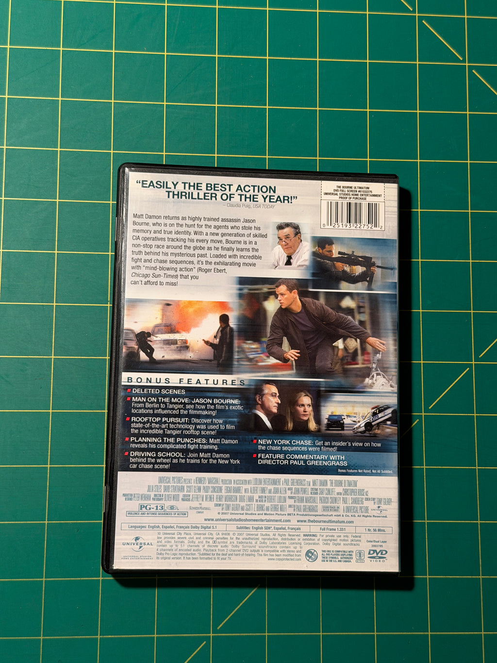 The Bourne Ultimatum - DVD, Used Good