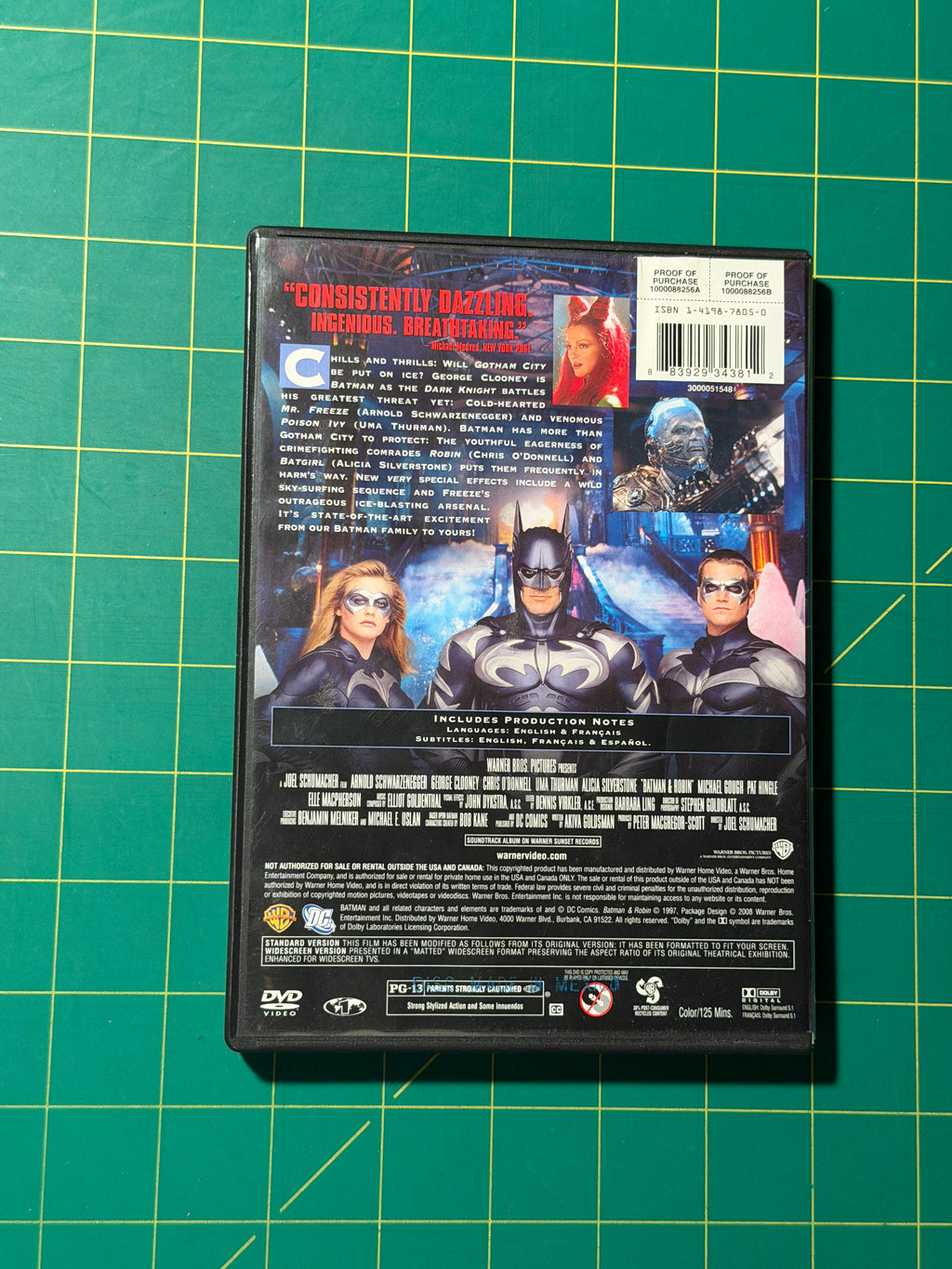 Batman and Robin - DVD, Used Good