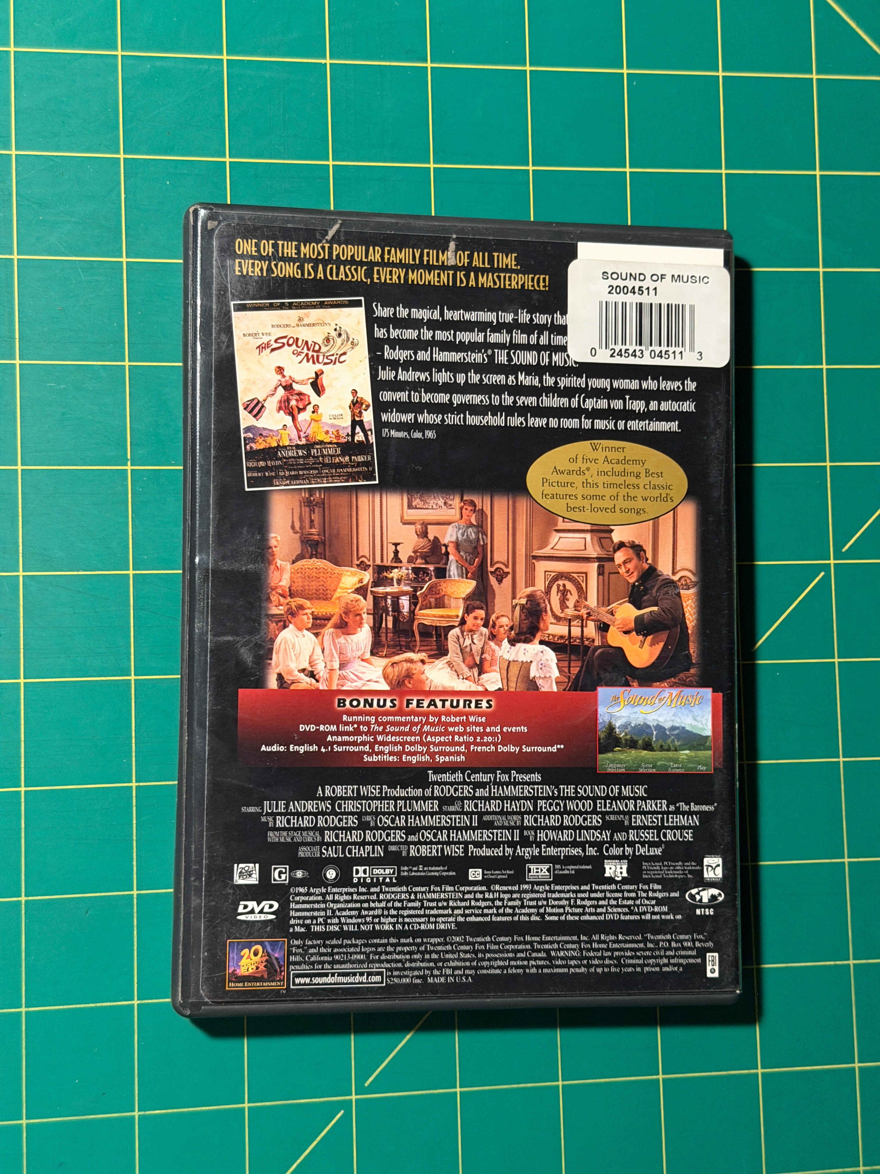 The Sound of Music - DVD, Used Good