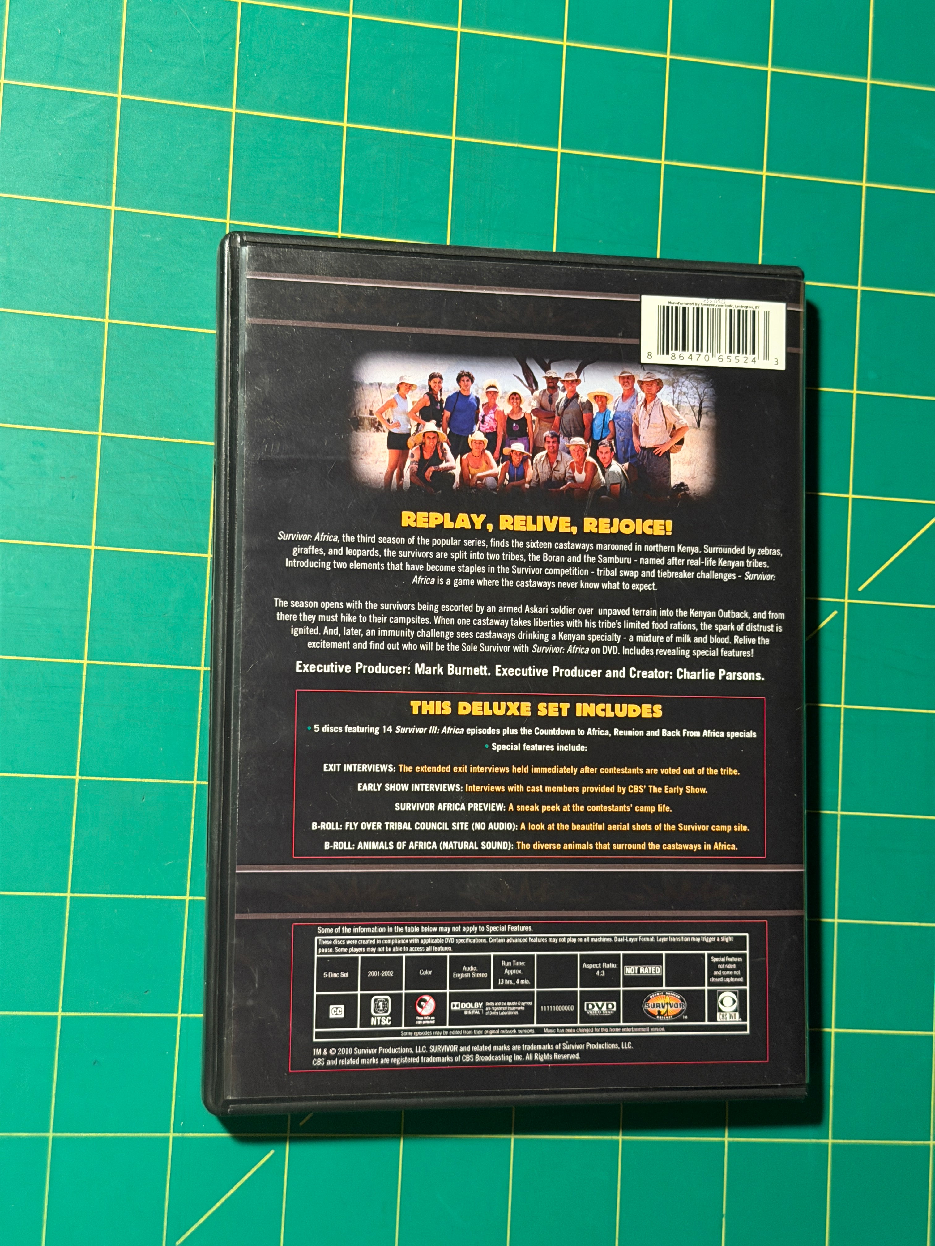 Survivor: Africa - DVD, Used Good