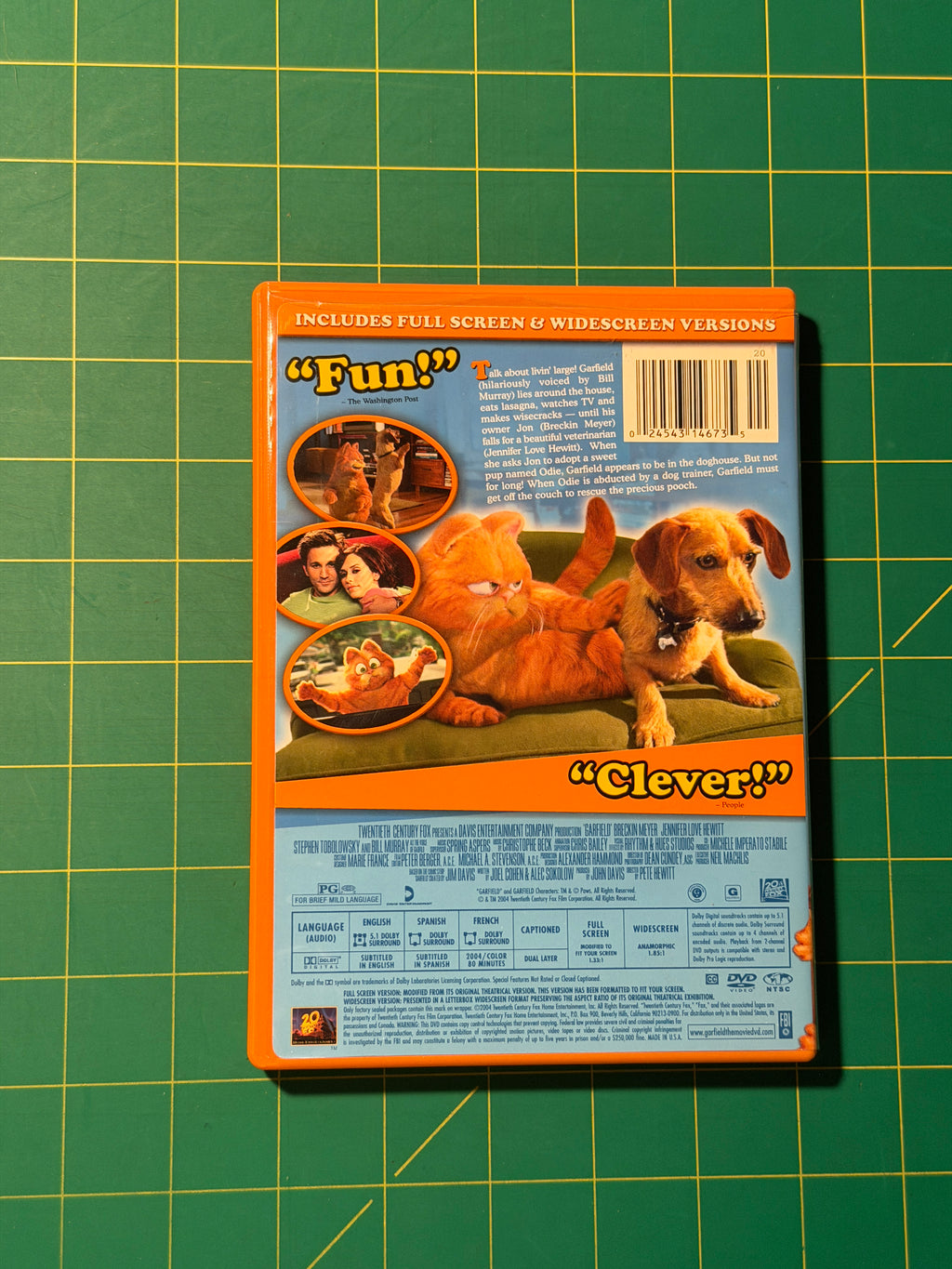Garfield: The Movie - DVD, Used Good