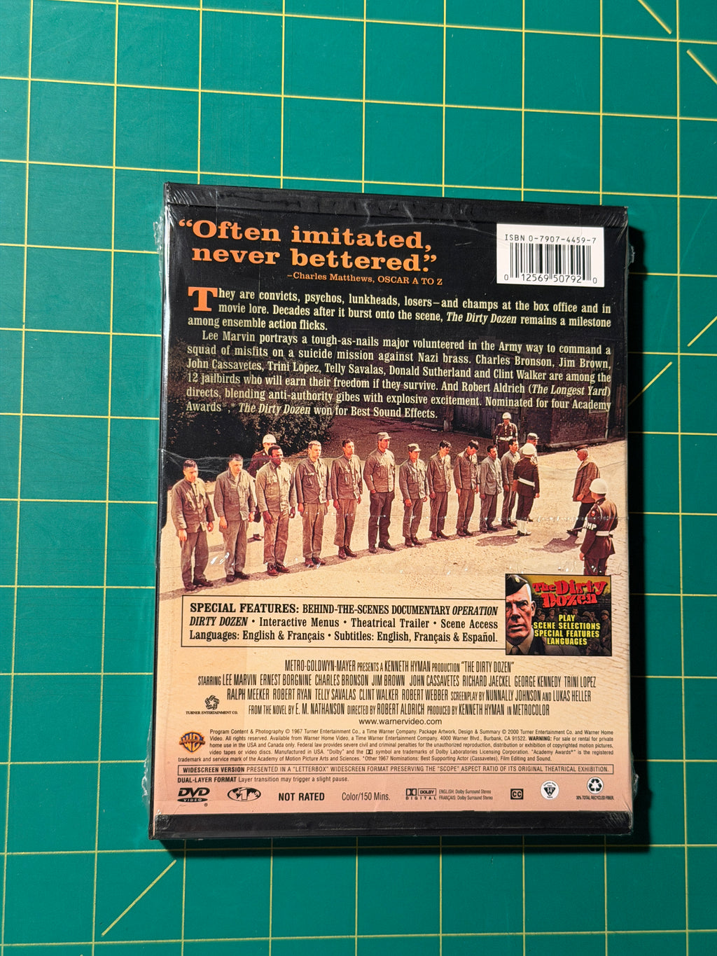 The Dirty Dozen - DVD, New, Sealed