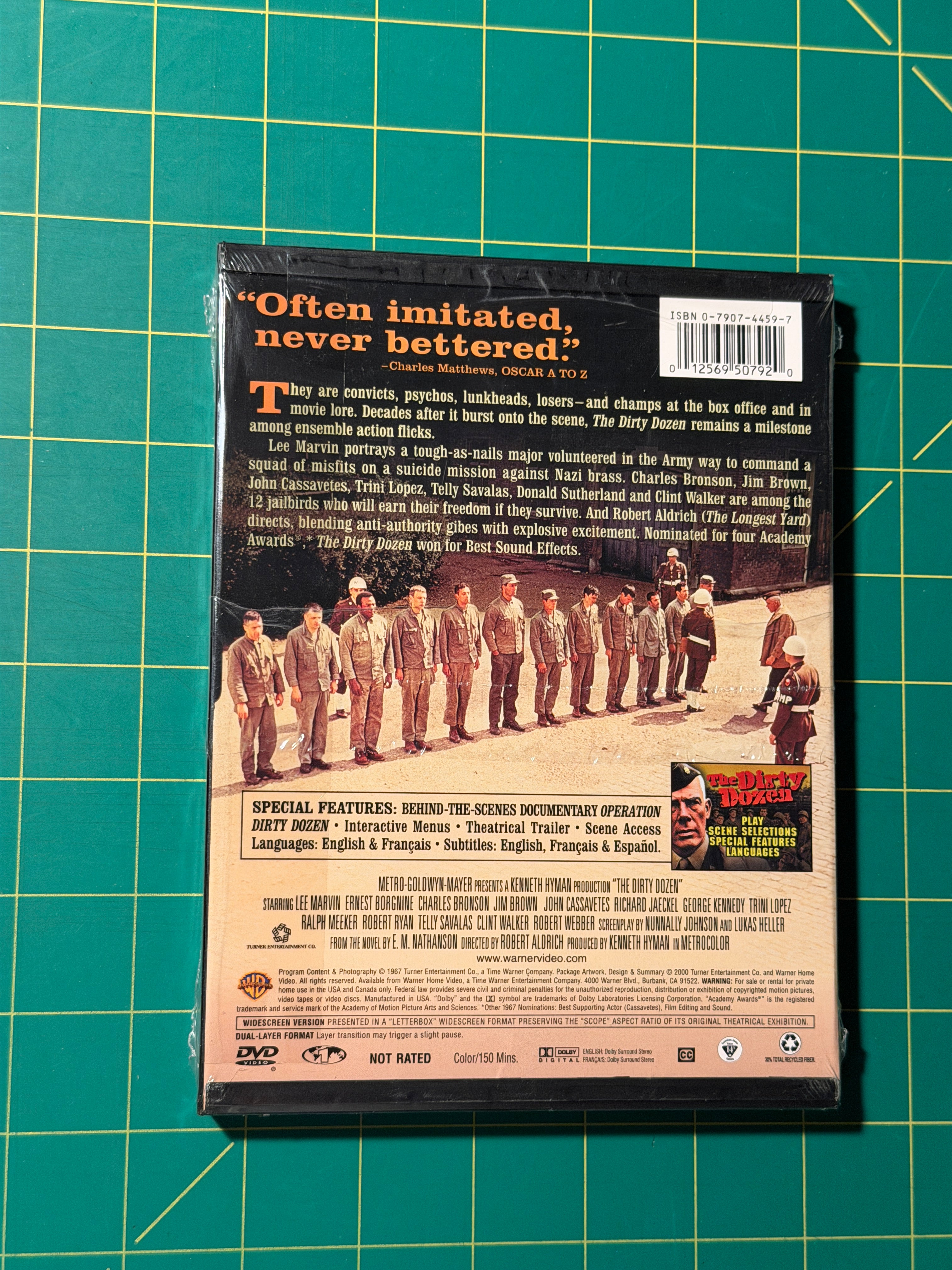 The Dirty Dozen - DVD, New, Sealed