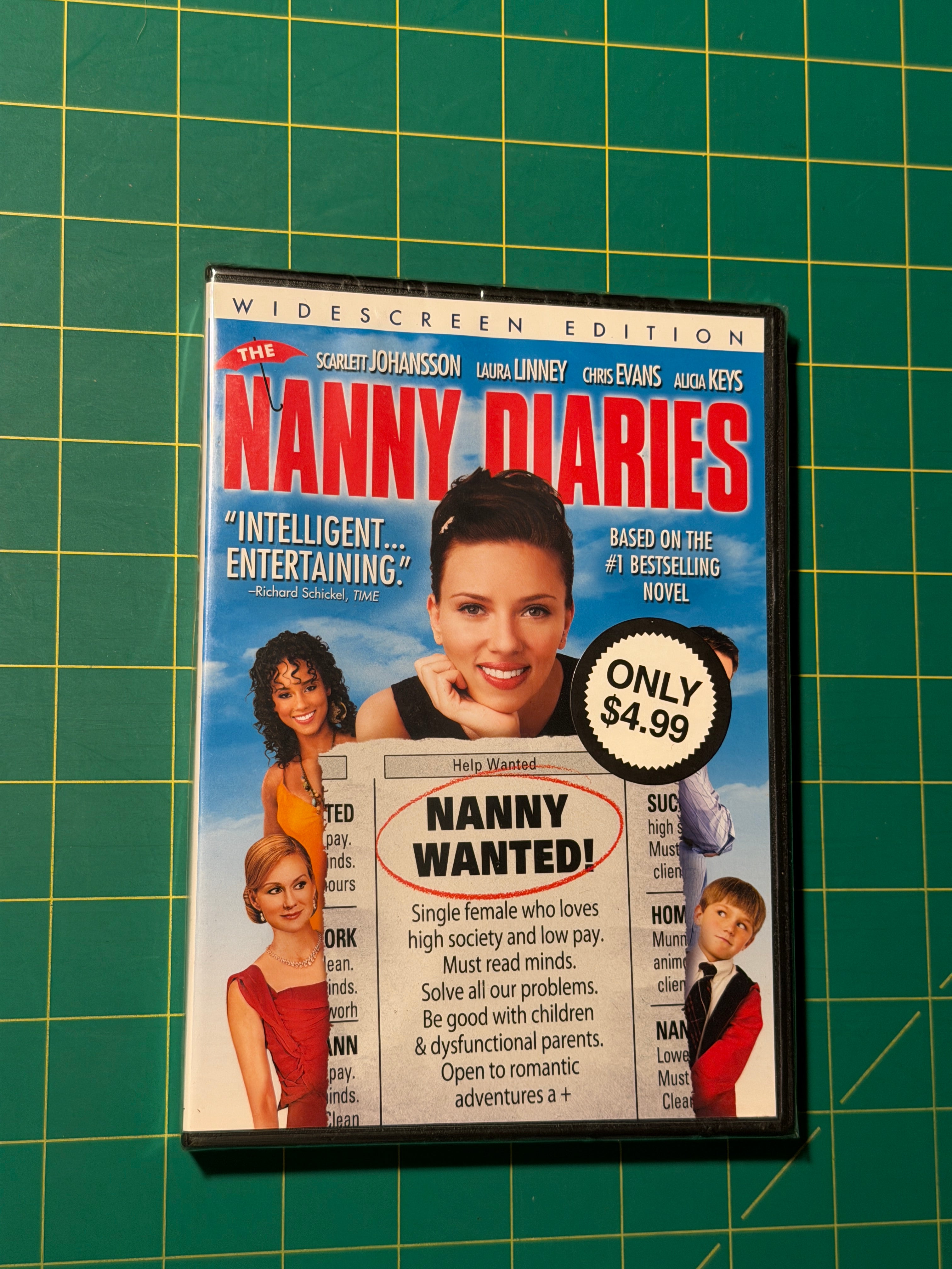 The Nanny Diaries - DVD, New, Sealed