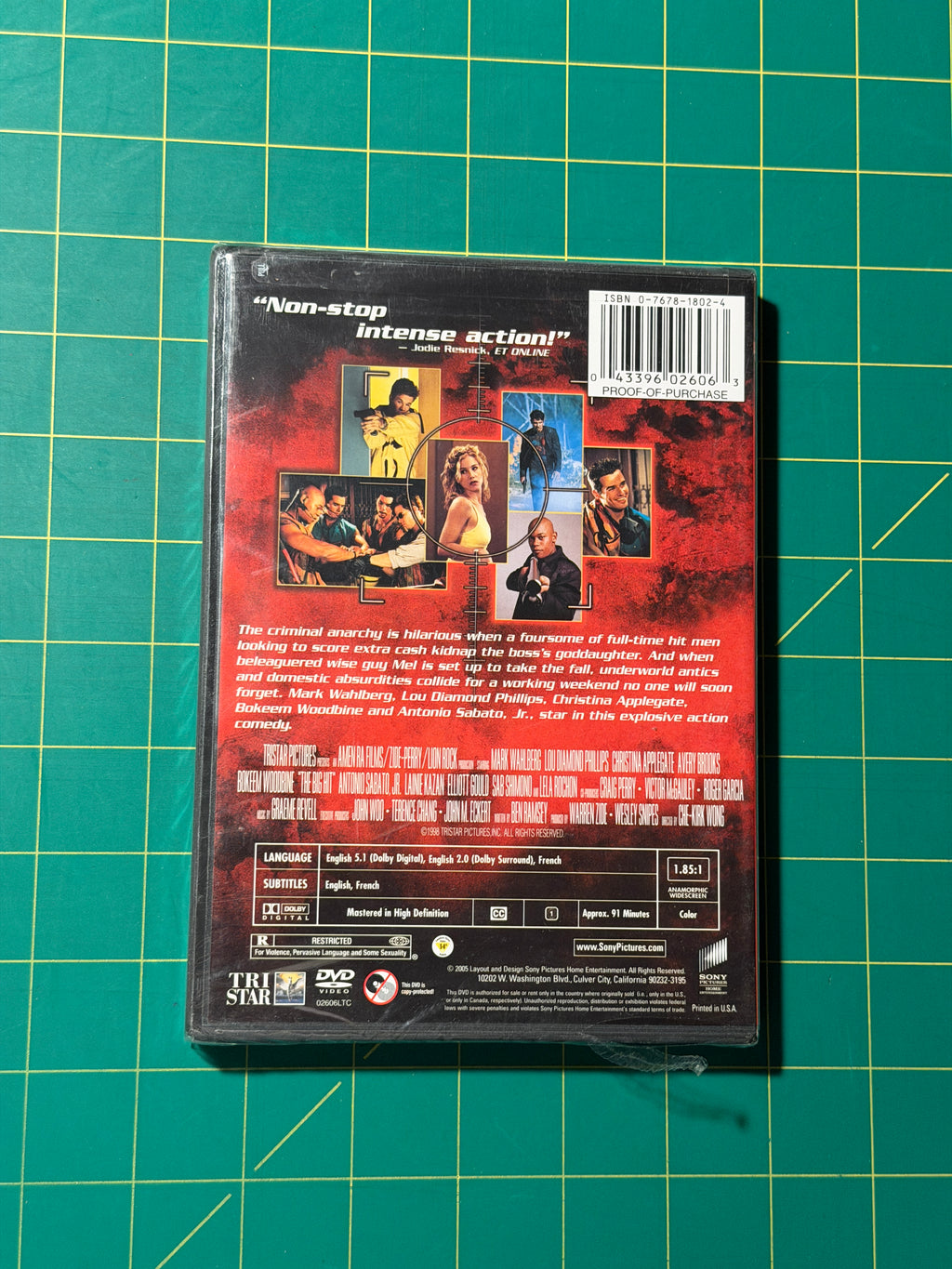 The Big Hit - DVD, New, Sealed