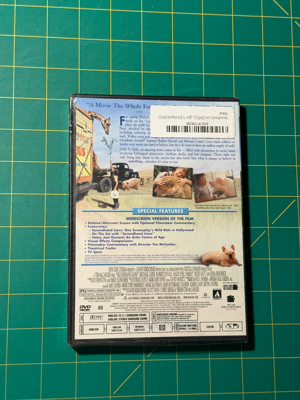 Secondhand Lions - DVD, New, Sealed