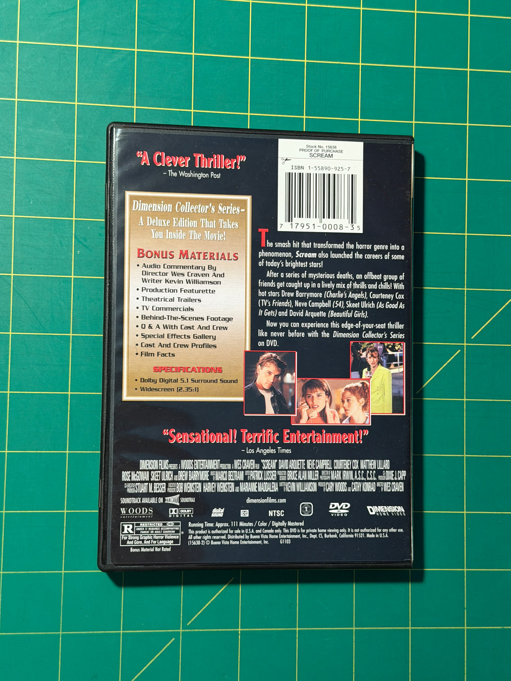 Scream: Triple Pack - DVD, Used Good