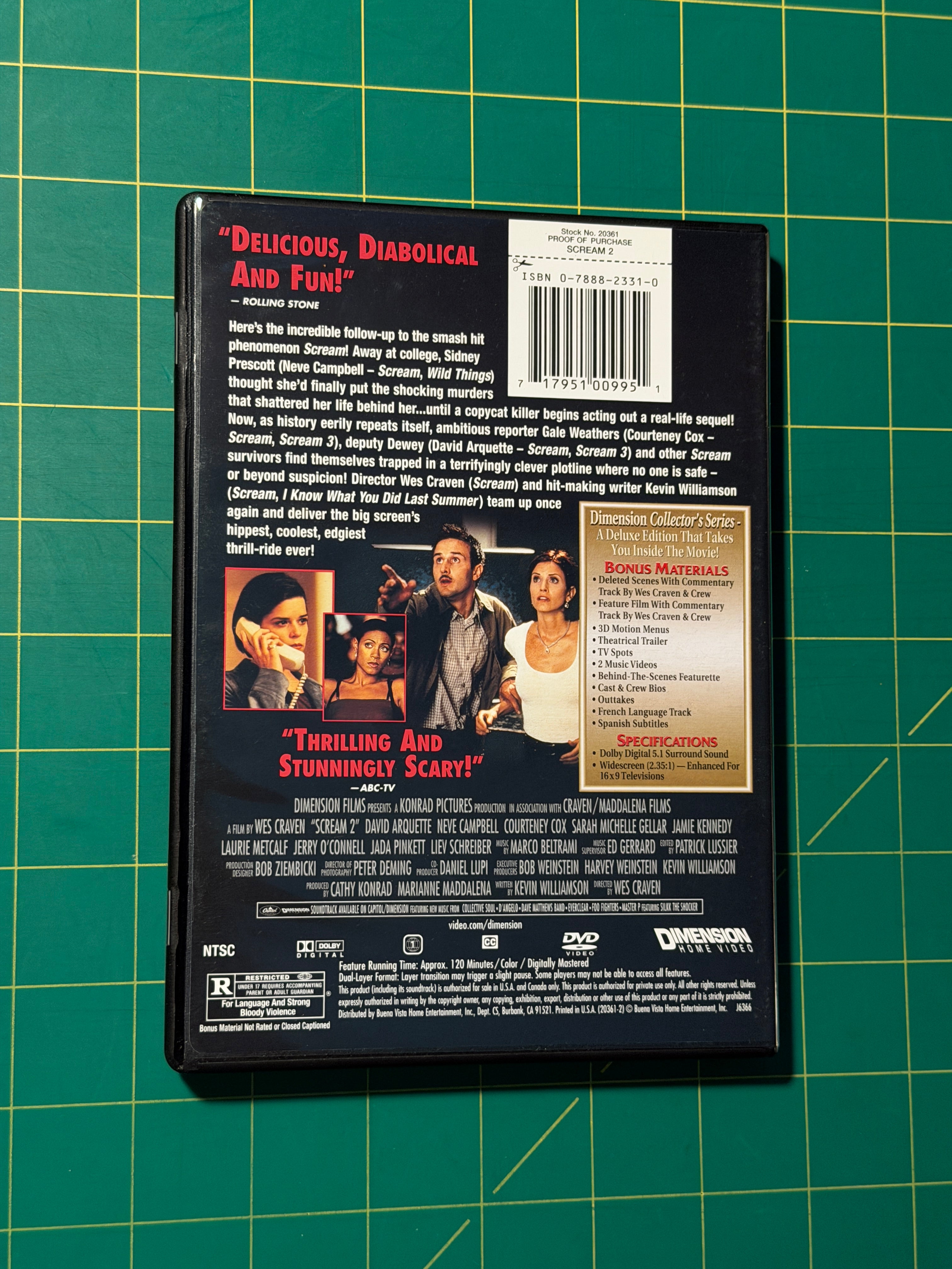 Scream: Triple Pack - DVD, Used Good