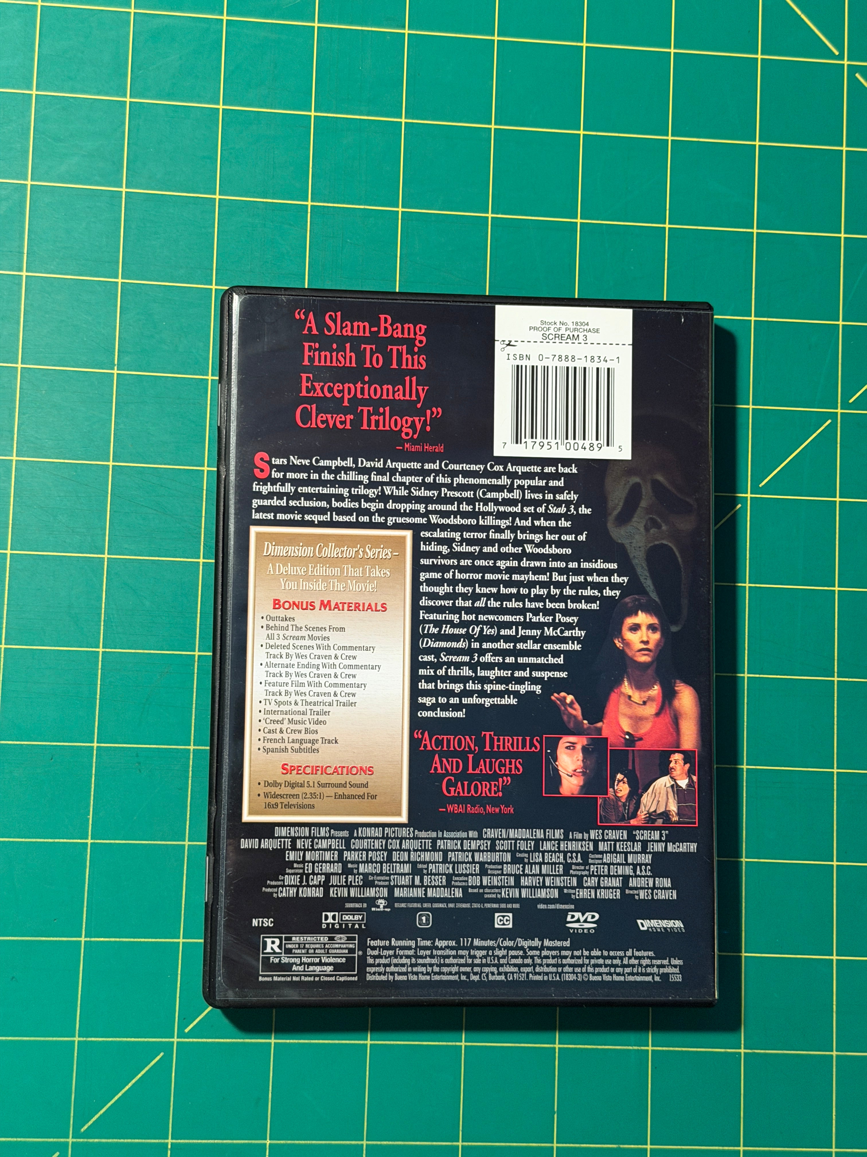 Scream: Triple Pack - DVD, Used Good