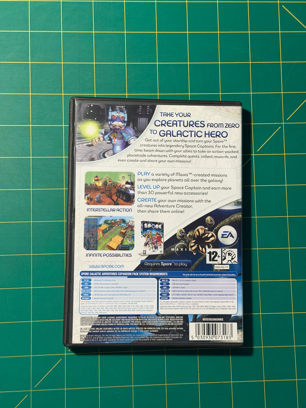 Spore Galactic Adventures - Video Game, Used Good