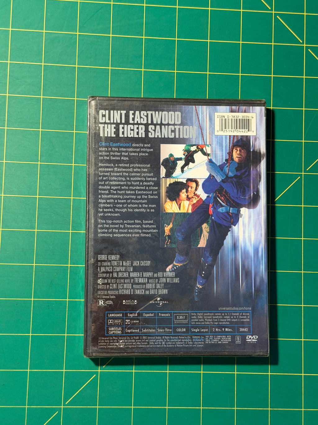 The Eiger Sanction - DVD, New, Sealed