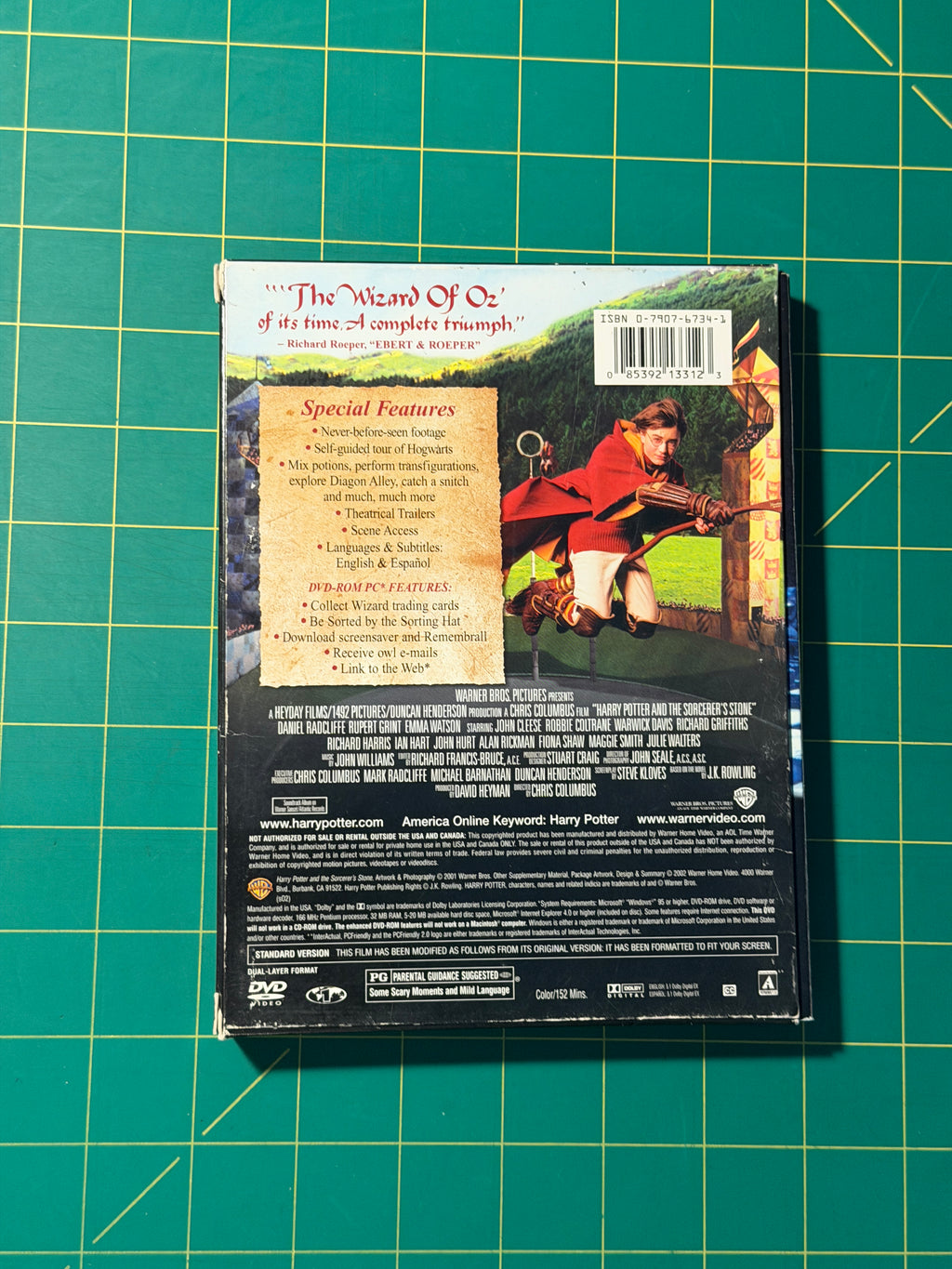 Harry Potter and The Sorcerer's Stone - DVD, Used Good