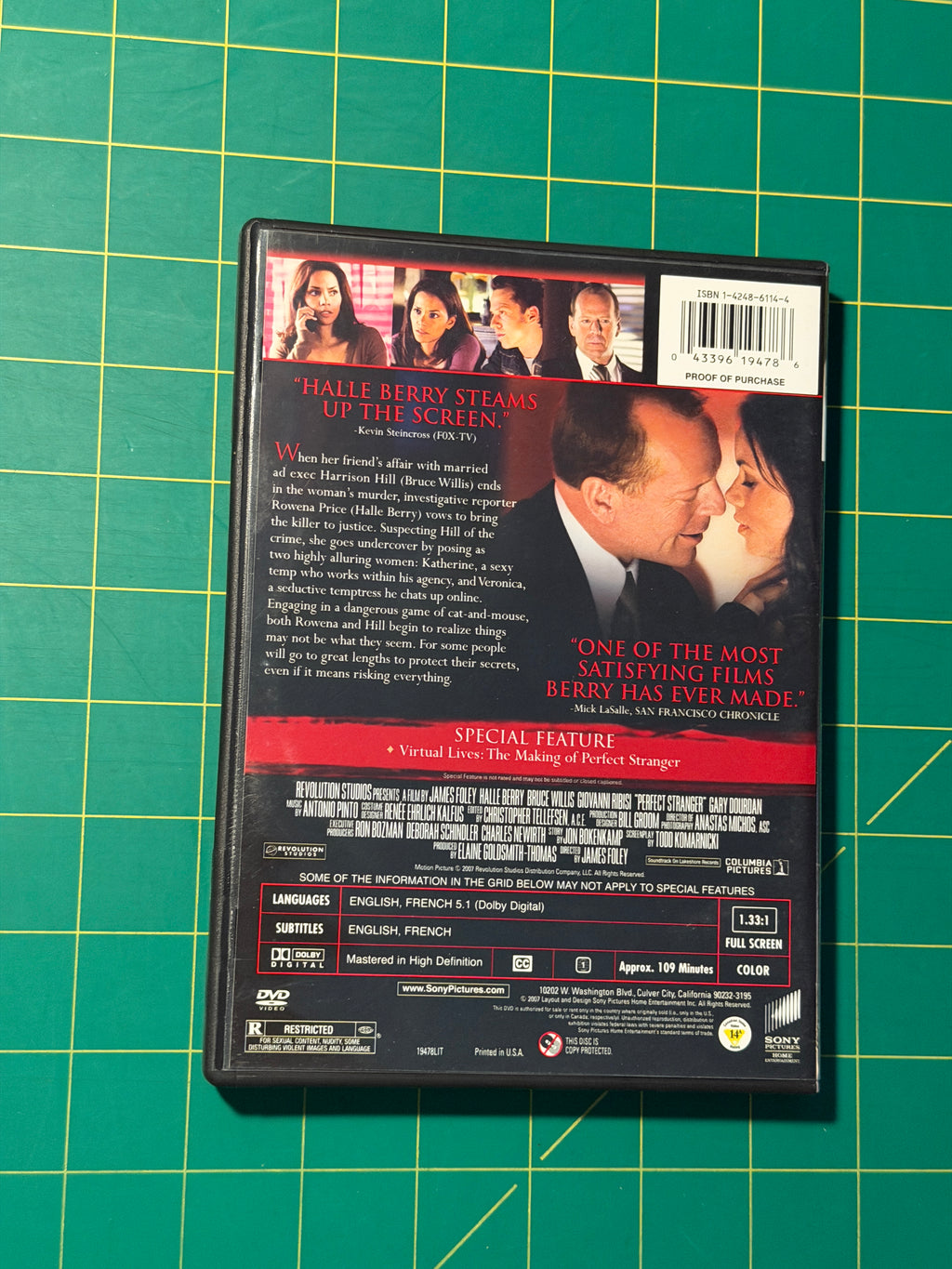 Perfect Stranger - DVD, Used Good