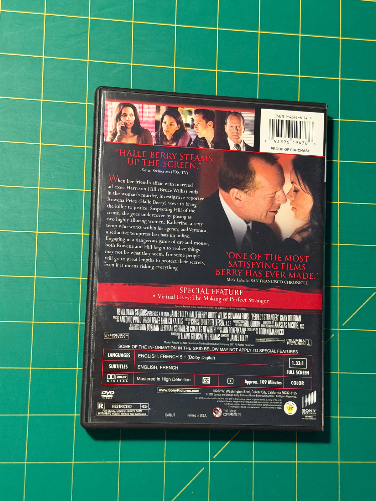 Perfect Stranger - DVD, Used Good