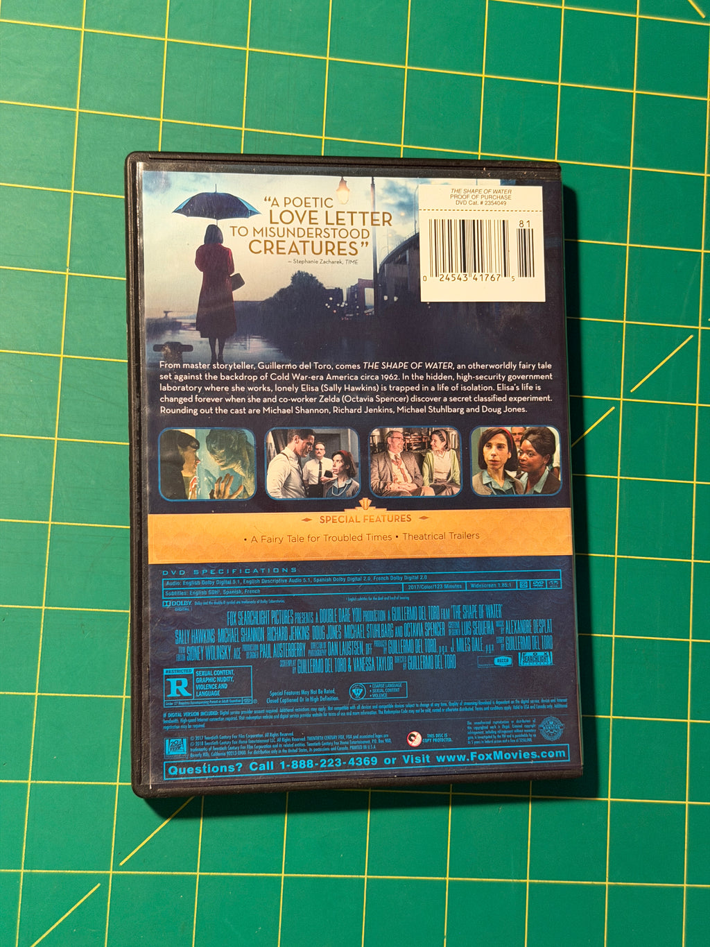 The Shape of Water - DVD, Used Good