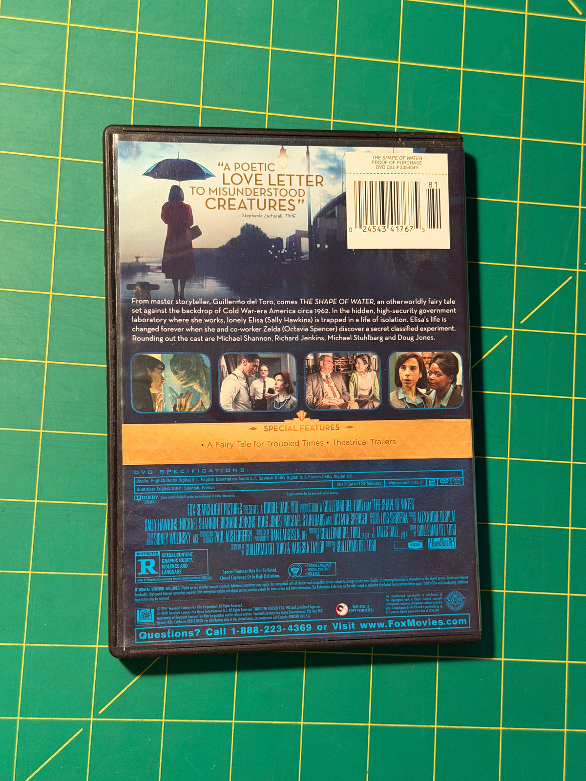 The Shape of Water - DVD, Used Good