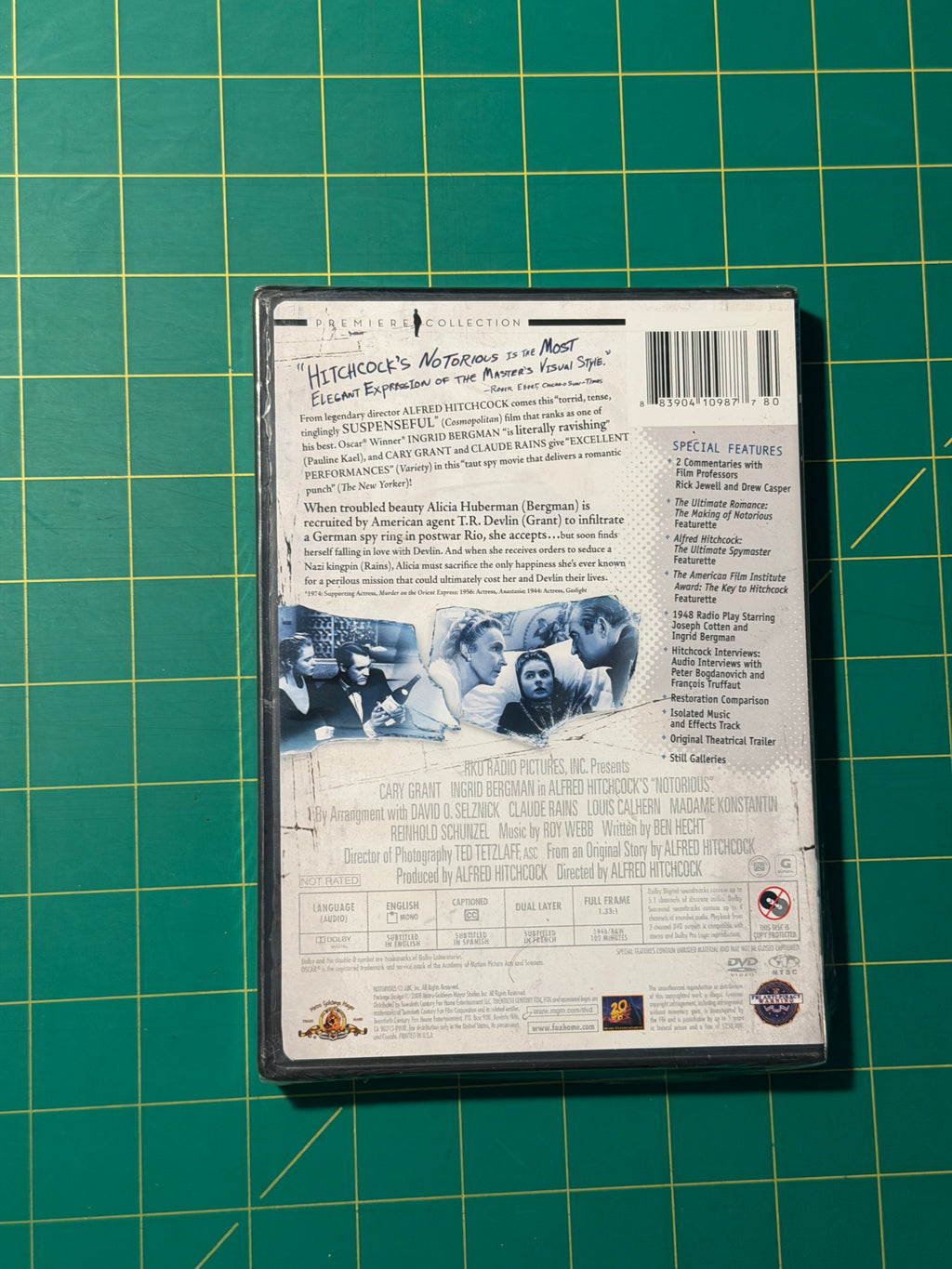 Notorious: Alfred Hitchcock Premiere Collection - DVD, New, Sealed