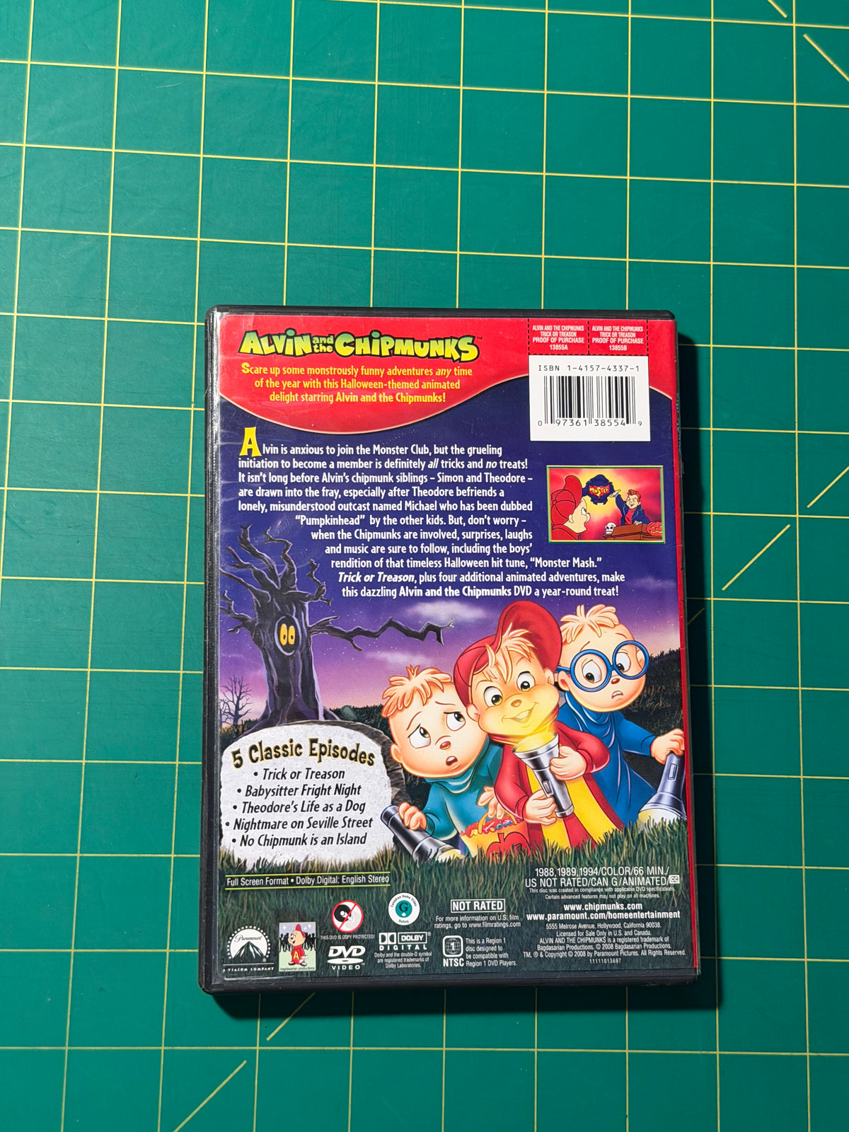Alvin and the Chipmunks: Trunk or Treason - DVD, Used Good