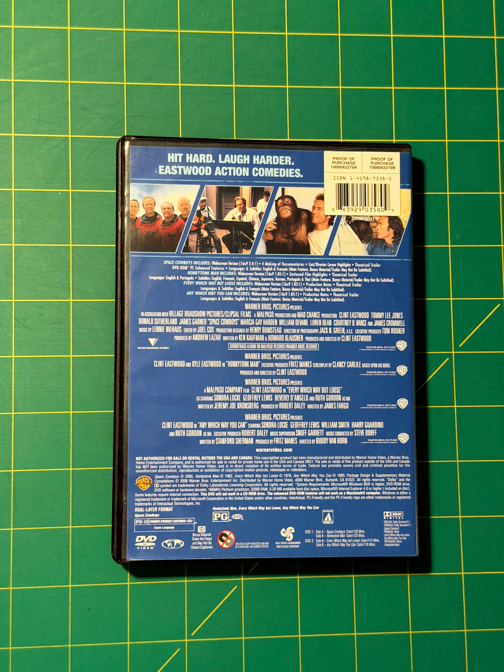 4 Film Favorites: Clint Eastwood Comedy - DVD, Used Good