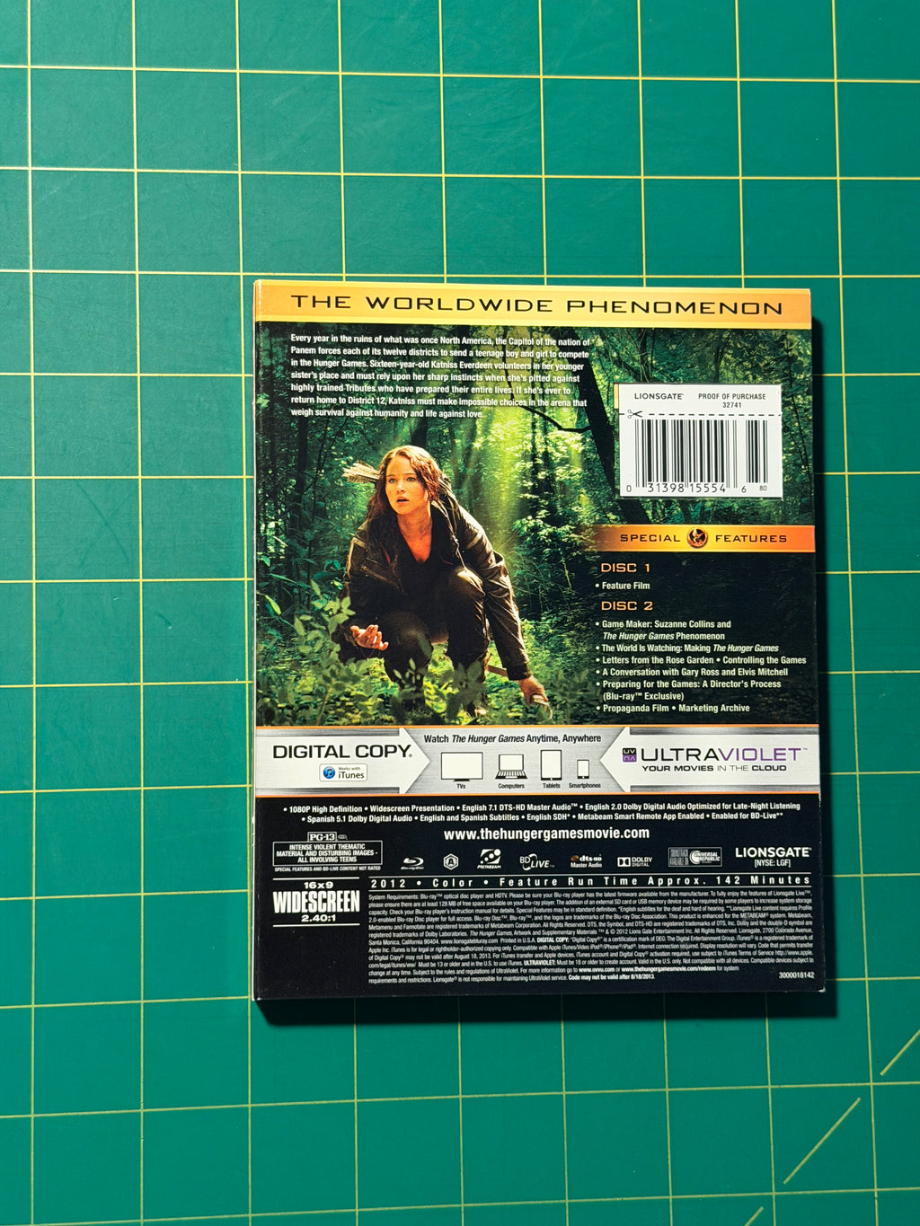 The Hunger Games - Blu-ray, Used Good