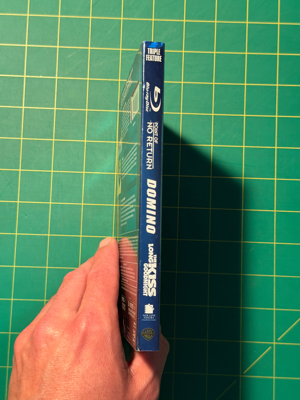 Triple Feature: Point of No Return, Domino, The Long Kiss Goodnight - Blu-ray, Used Good