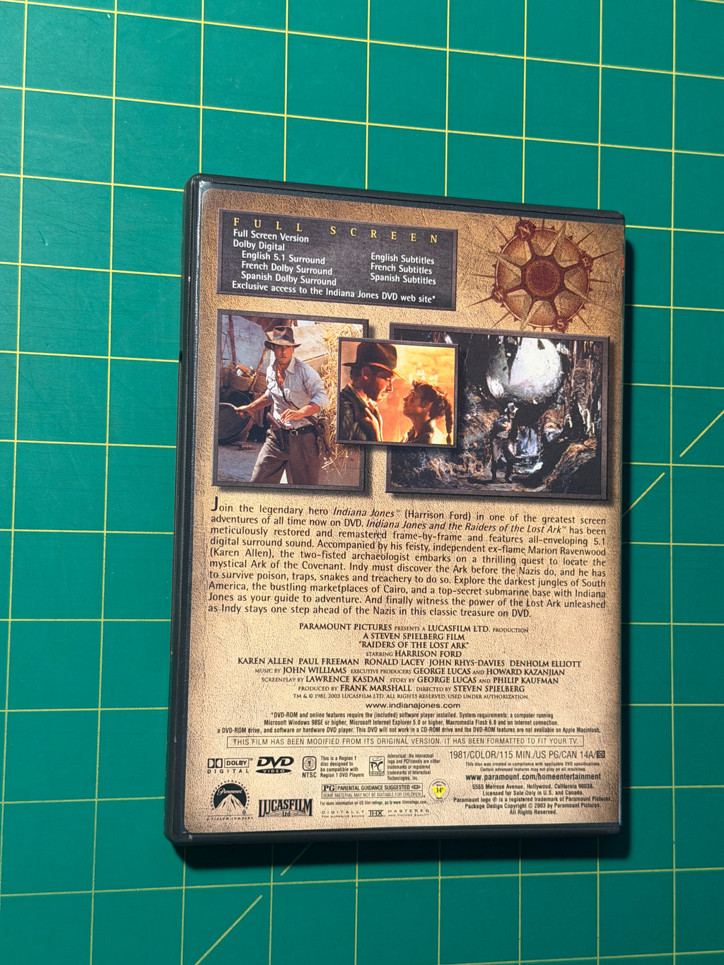 The Adventures of Indiana Jones: The Complete DVD Collection - DVD, Used Good