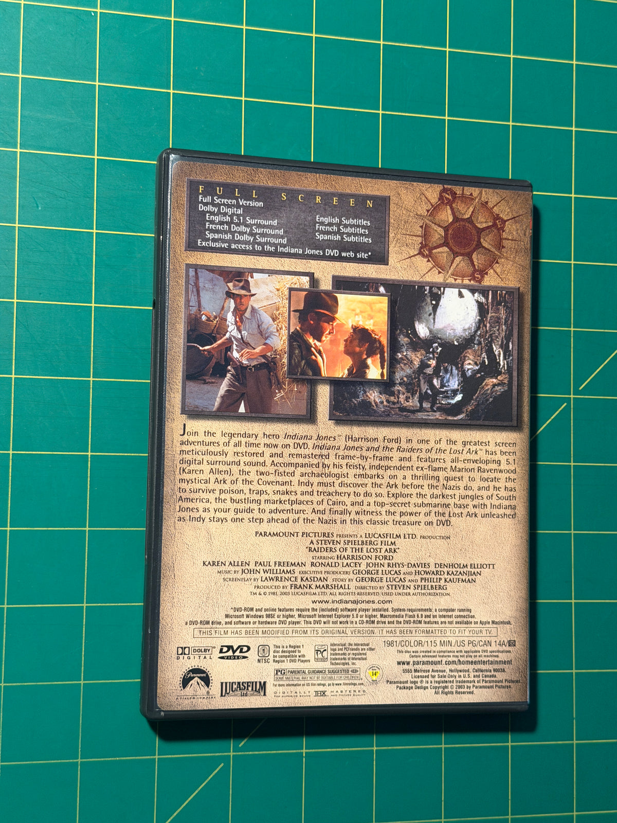 The Adventures of Indiana Jones: The Complete DVD Collection - DVD, Used Good