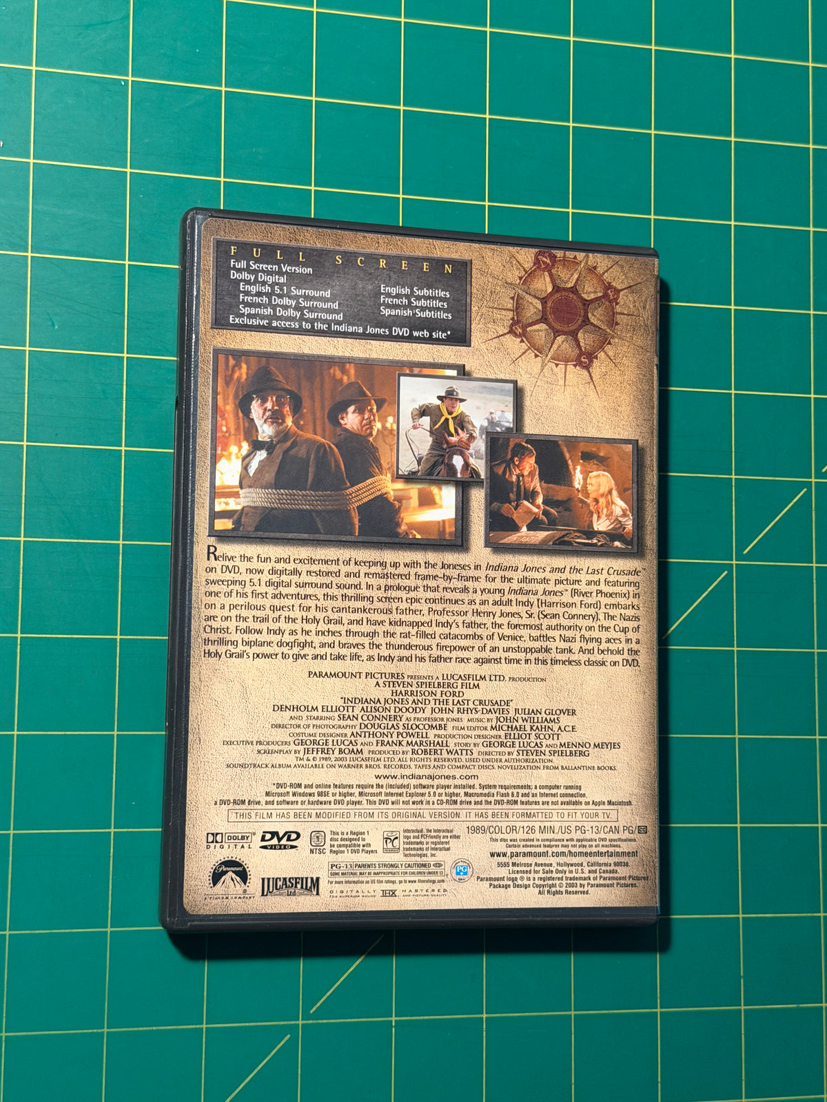 The Adventures of Indiana Jones: The Complete DVD Collection - DVD, Used Good