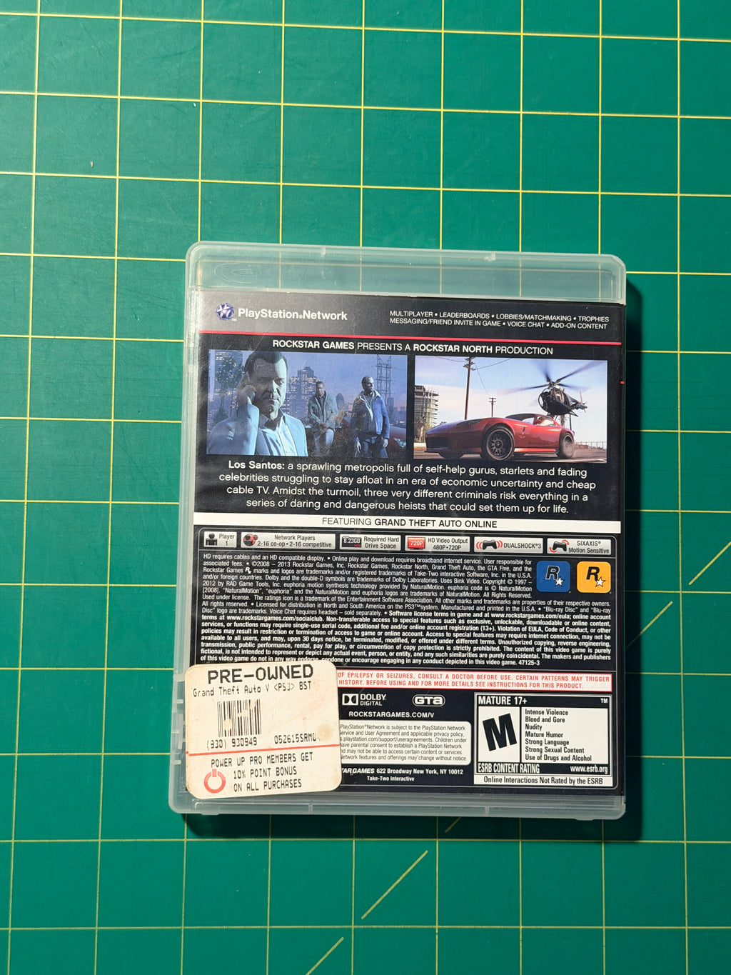 Grand Theft Auto V - Video Game, Used Good