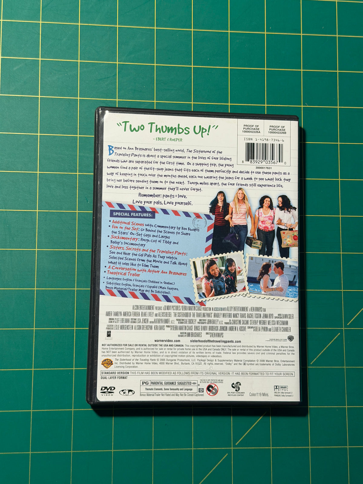 The Sisterhood of the Traveling Pants - DVD, Used Good