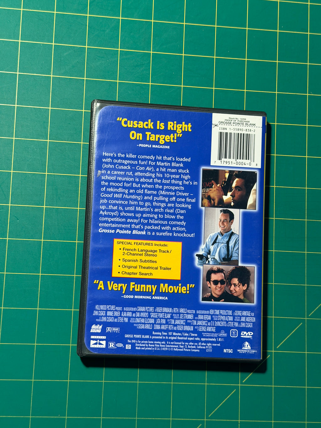 Grosse Pointe Blank - DVD, Used Good