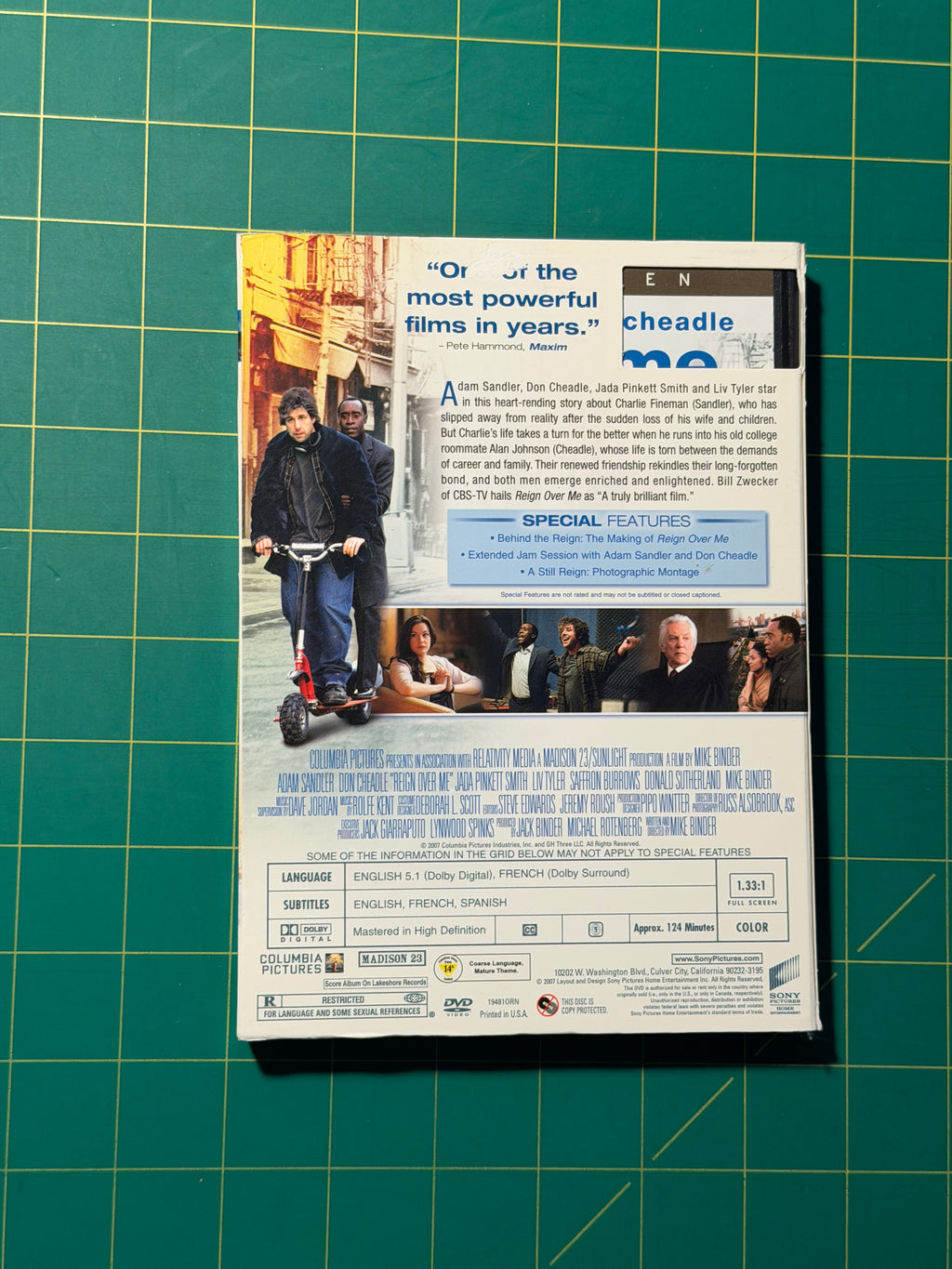 Reign Over Me - DVD, Used Good