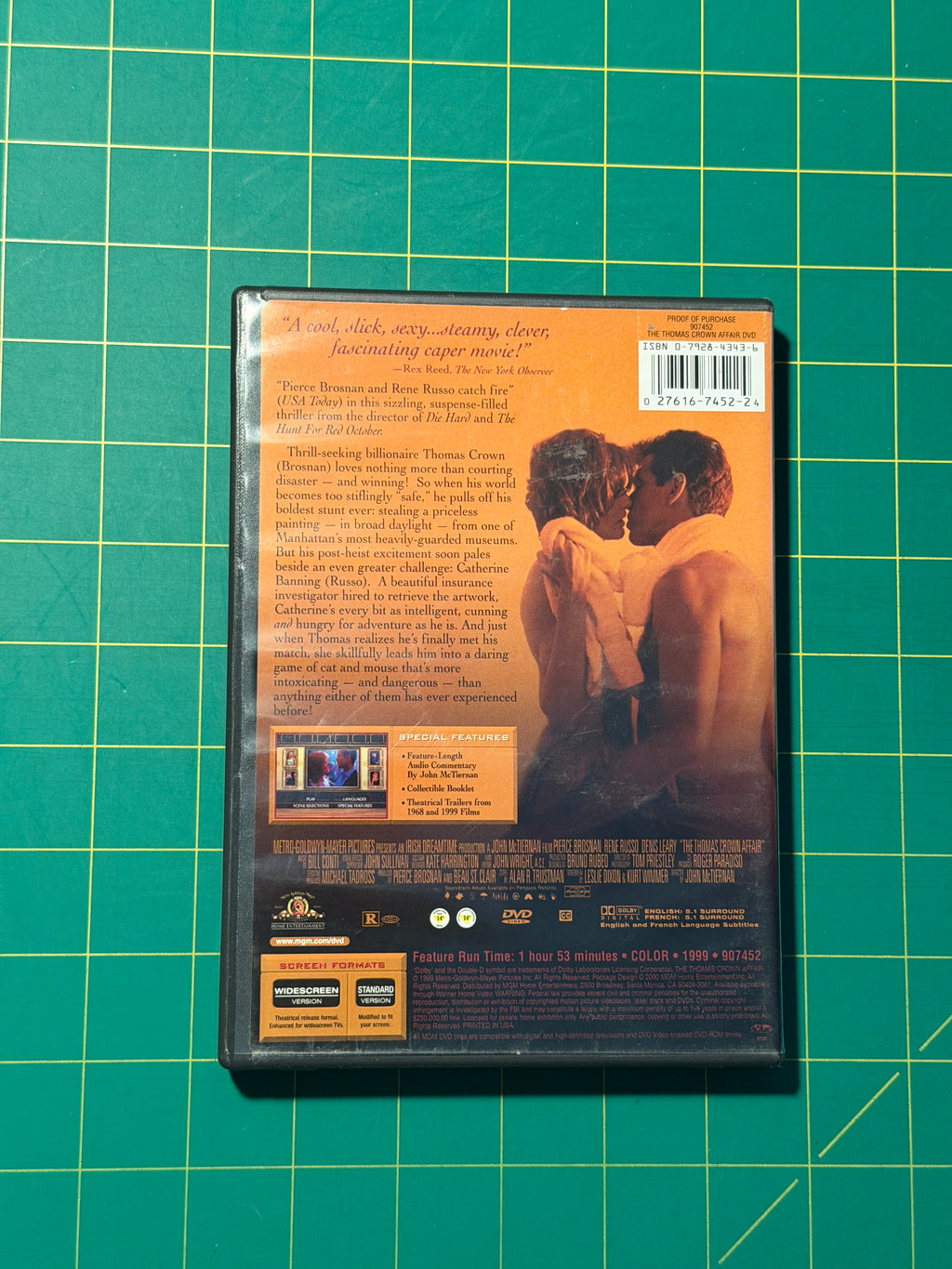 The Thomas Crown Affair - DVD, Used Good