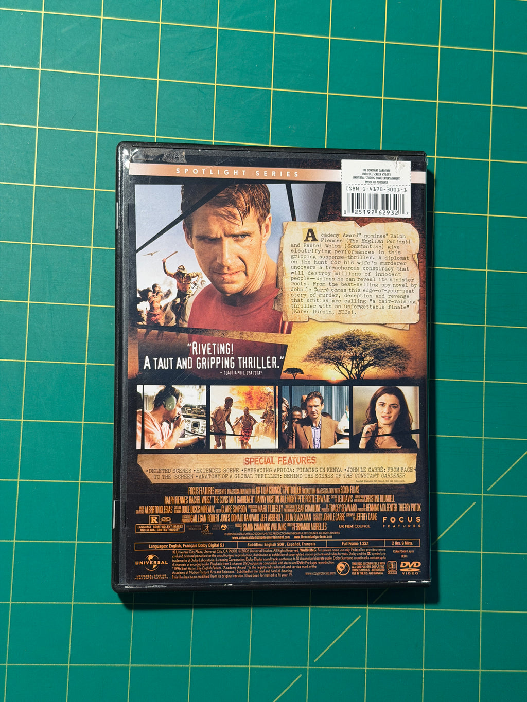 The Constant Gardener - DVD, Used Good