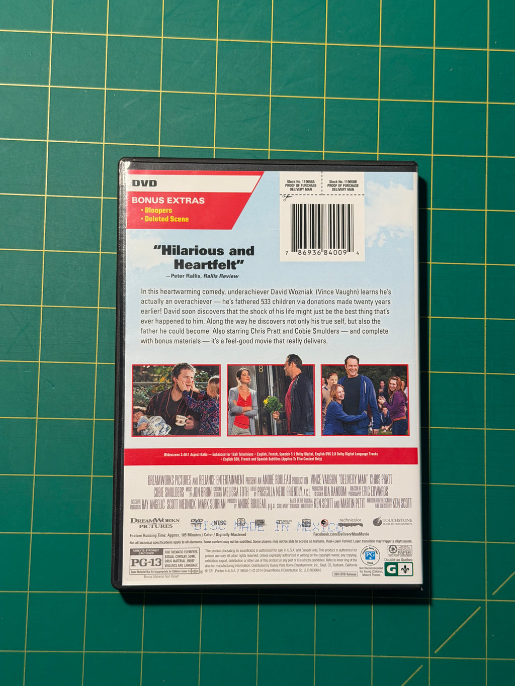 Delivery Man - DVD, Used Good