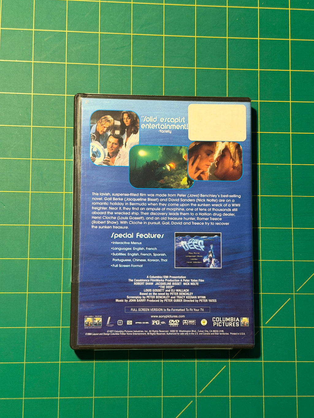 The Deep - DVD, New, Sealed