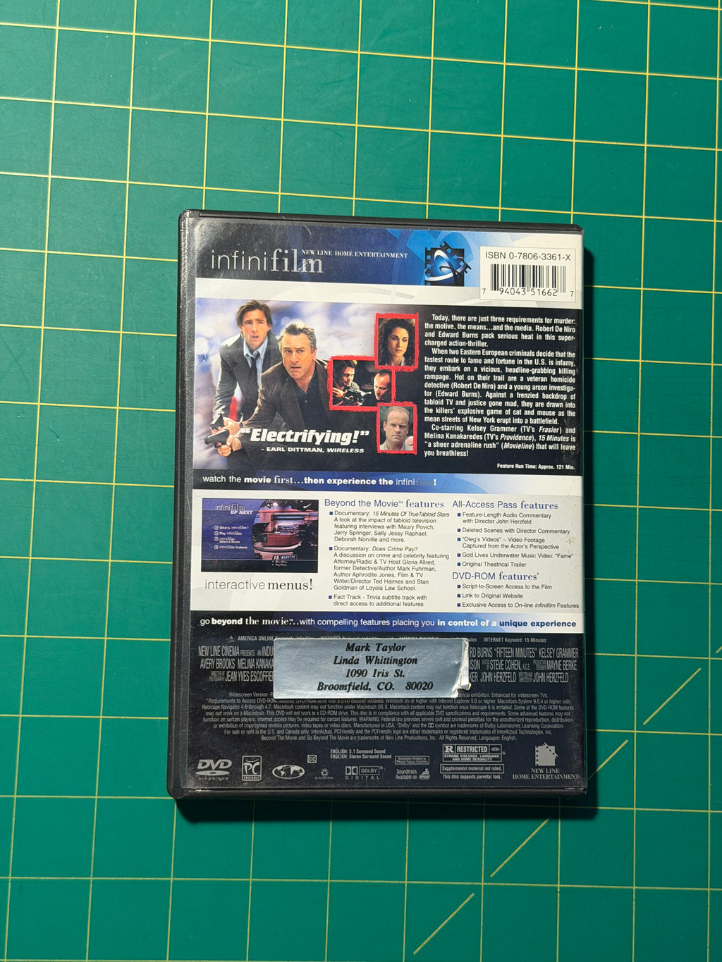 15 Minutes - DVD, Used Good