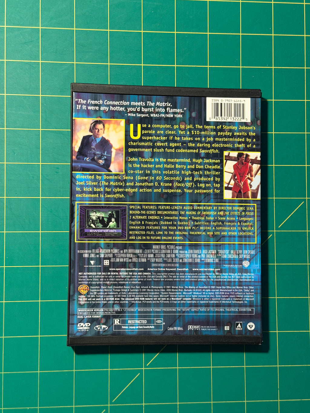 Swordfish - DVD, Used Good