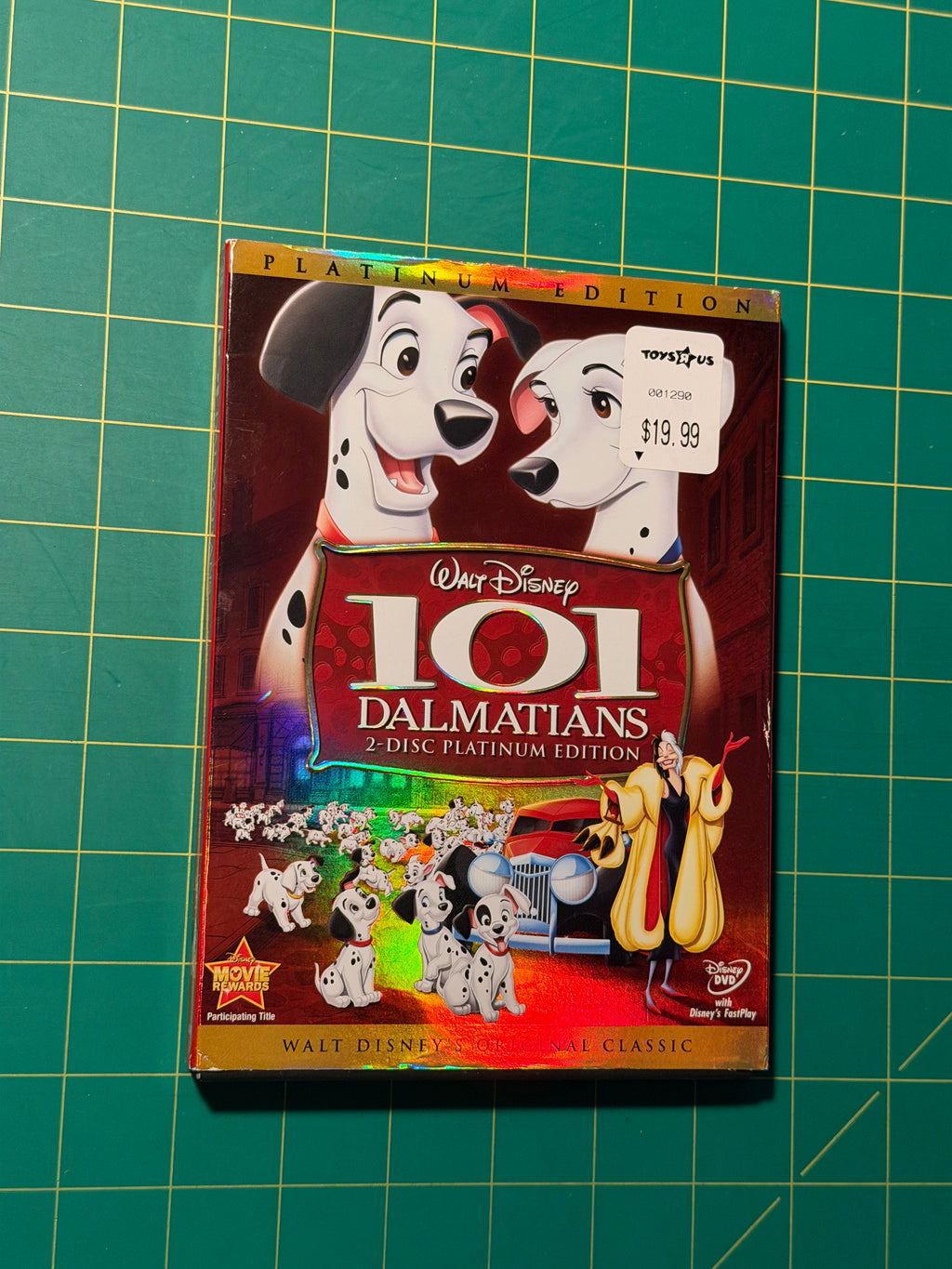 101 Dalmations - DVD, Used Good